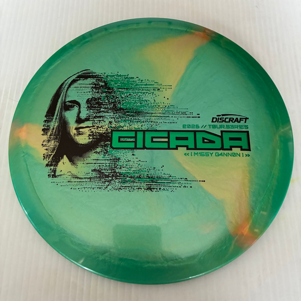 Discraft 2026 Missy Gannon Tour Series Swirl Ti/BigZ Blend Cicada 7/6/-1/1