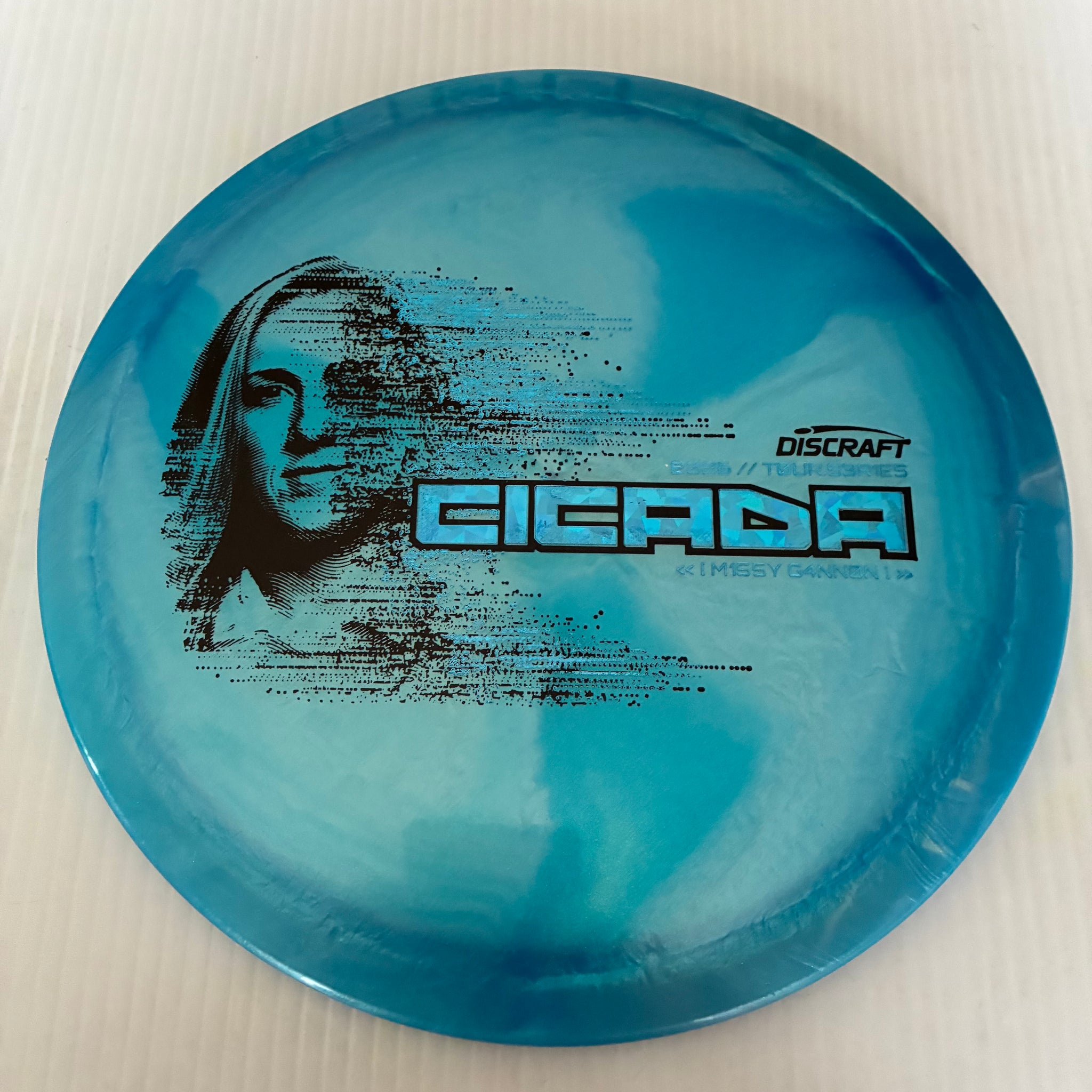 Discraft 2026 Missy Gannon Tour Series Swirl Ti/BigZ Blend Cicada 7/6/-1/1