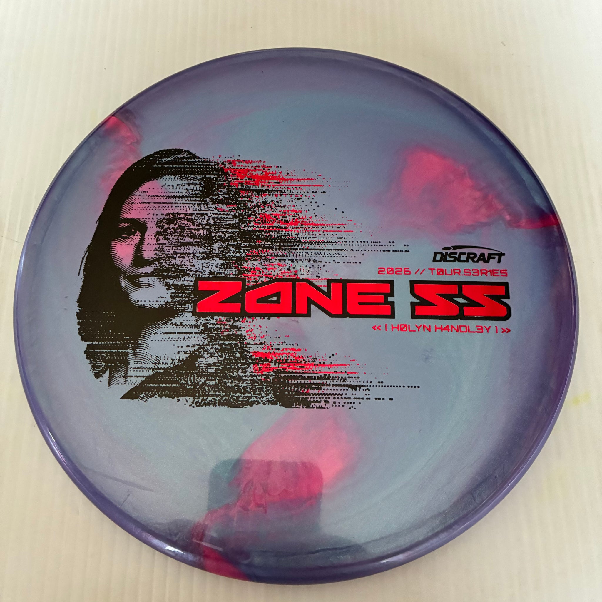 Discraft 2026 Holyn Handley Tour Series Swirl Ti/BigZ Blend Zone SS 4/4/-1/2