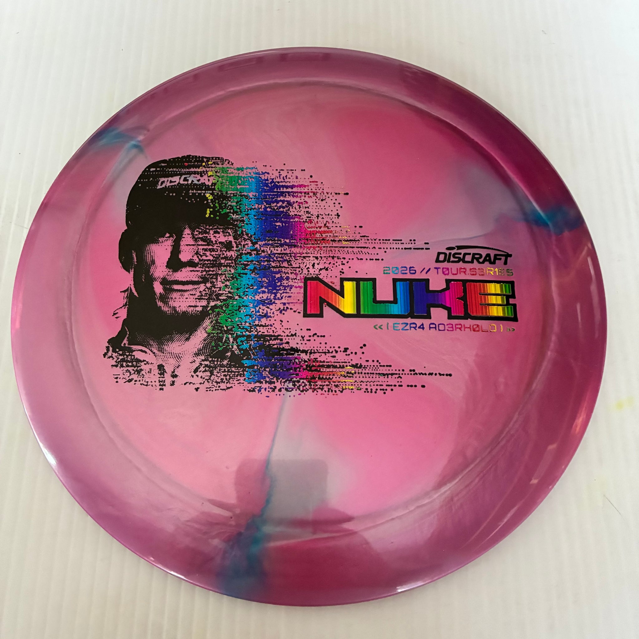 Discraft 2026 Ezra Aderhold Tour Series Swirl Ti/BigZ Blend Nuke 13/5/-1/3