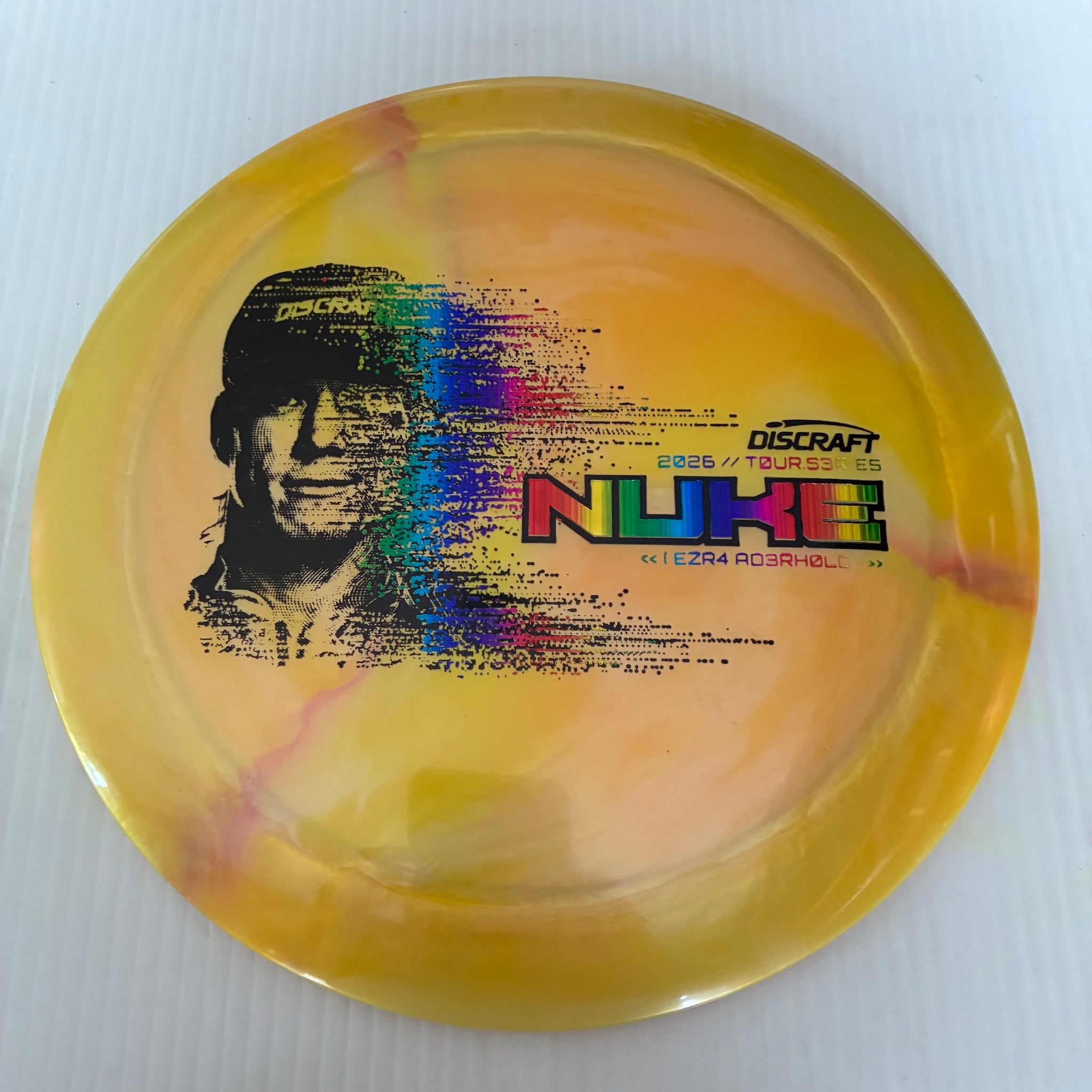 Discraft 2026 Ezra Aderhold Tour Series Swirl Ti/BigZ Blend Nuke 13/5/-1/3
