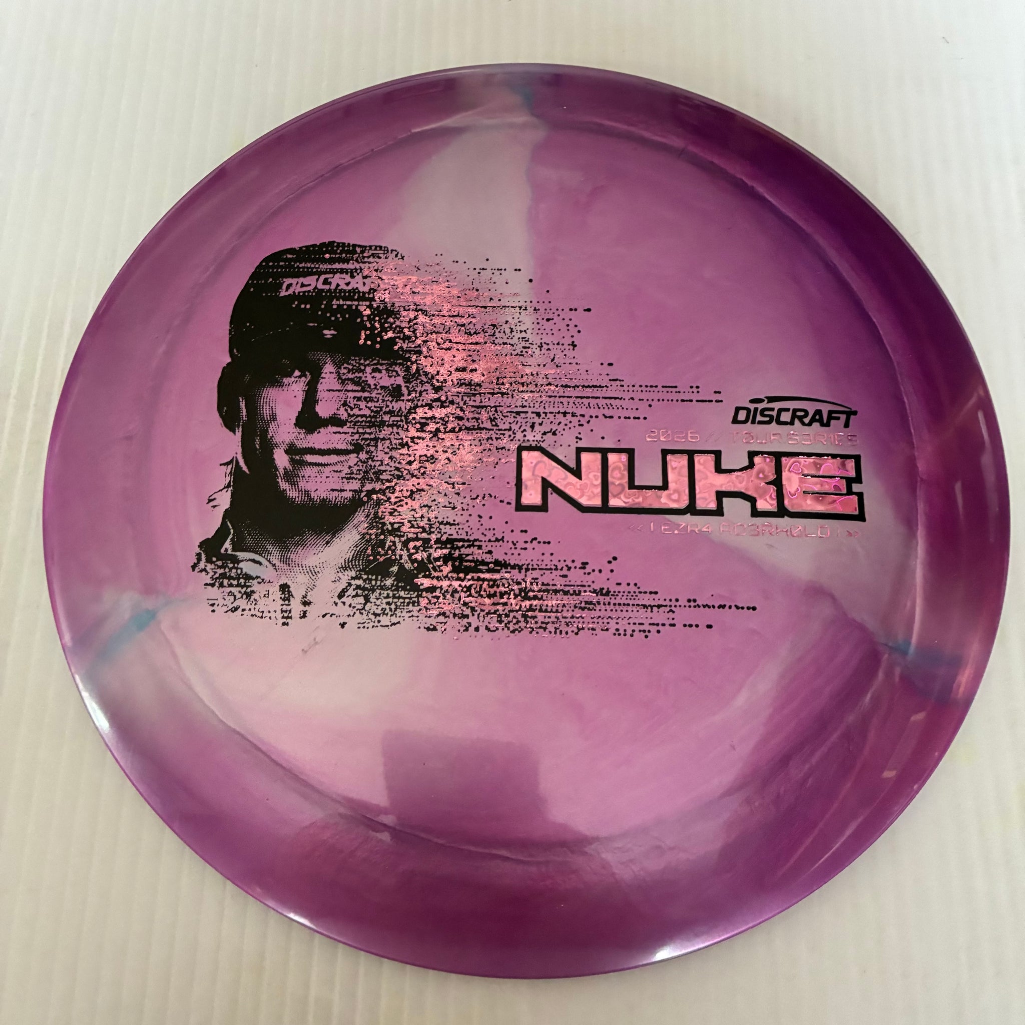 Discraft 2026 Ezra Aderhold Tour Series Swirl Ti/BigZ Blend Nuke 13/5/-1/3