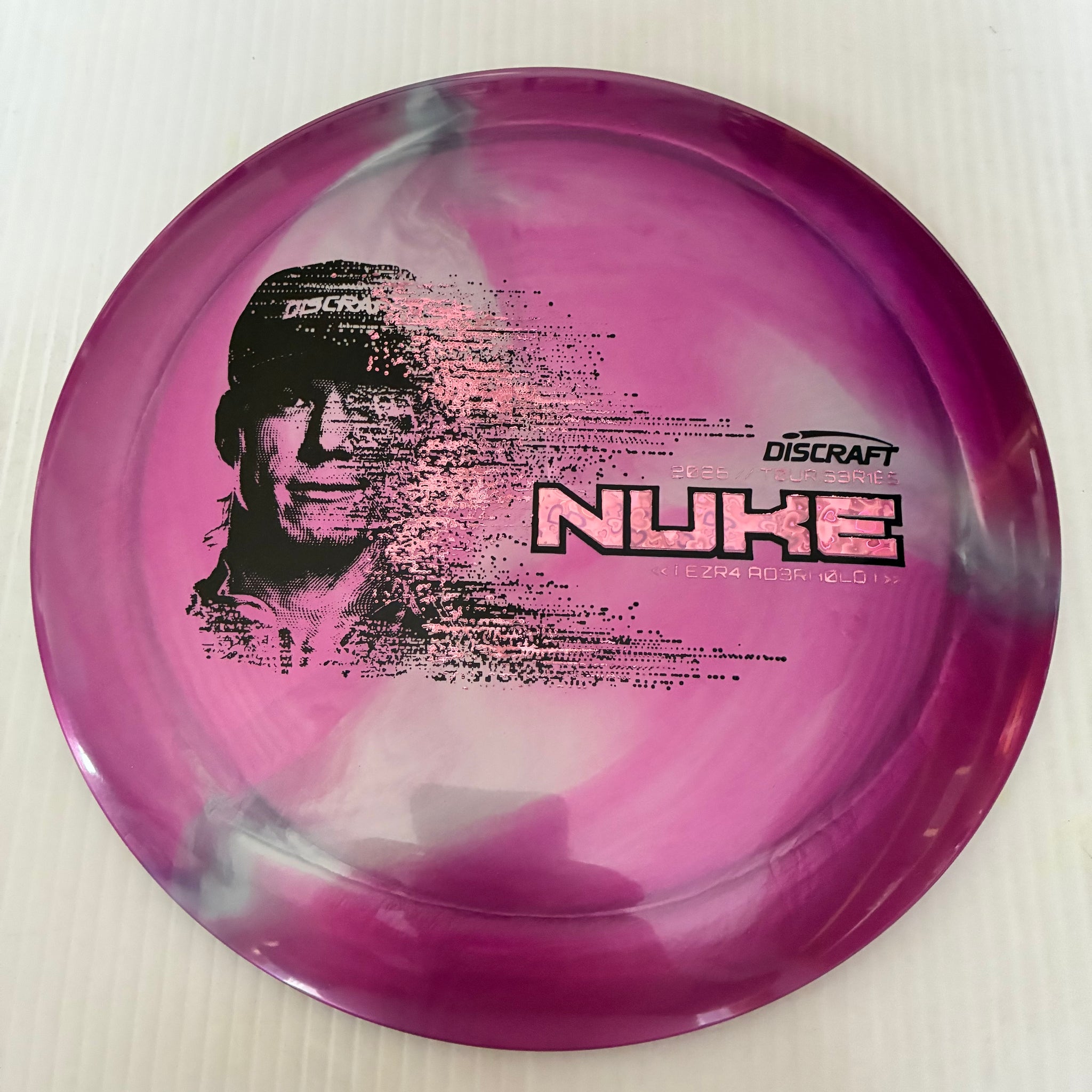 Discraft 2026 Ezra Aderhold Tour Series Swirl Ti/BigZ Blend Nuke 13/5/-1/3