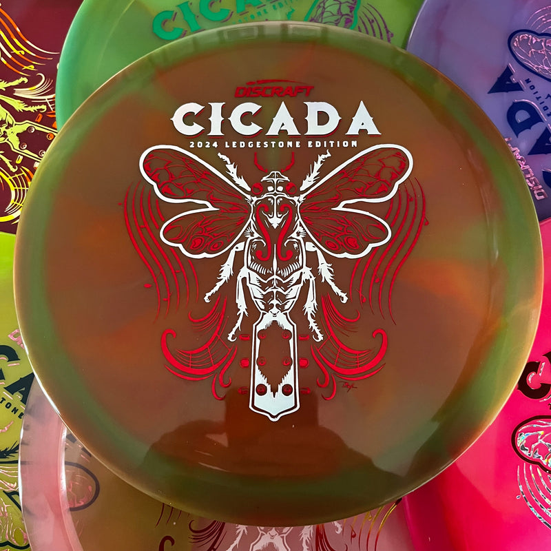 Discraft 2024 Ledgestone Season 2 Swirly Z Cicada 7/6/-1/1
