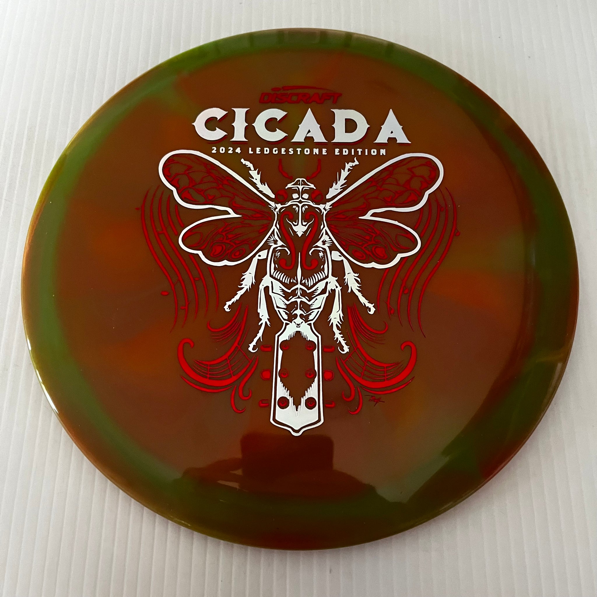 Discraft 2024 Ledgestone Season 2 Swirly Z Cicada 7/6/-1/1