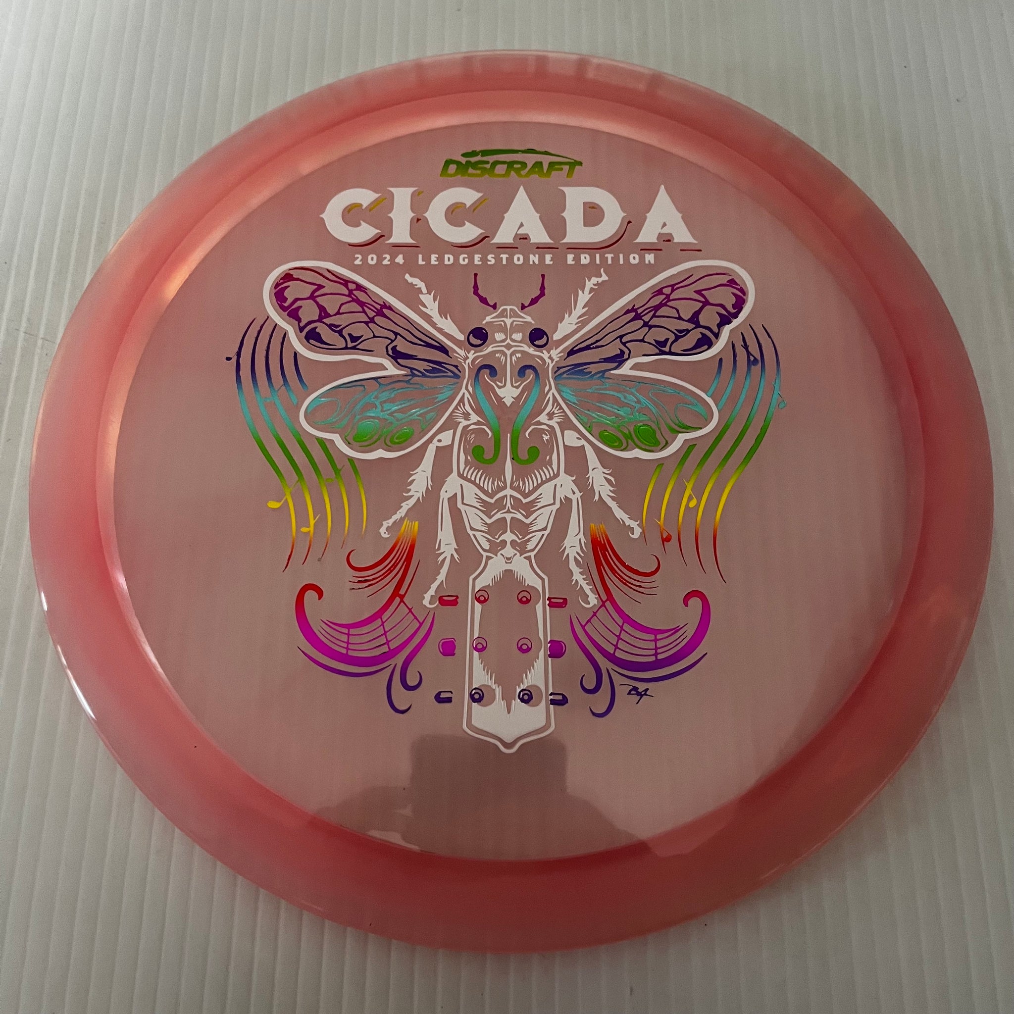 Discraft 2024 Ledgestone Season 2 Swirly Z Cicada 7/6/-1/1
