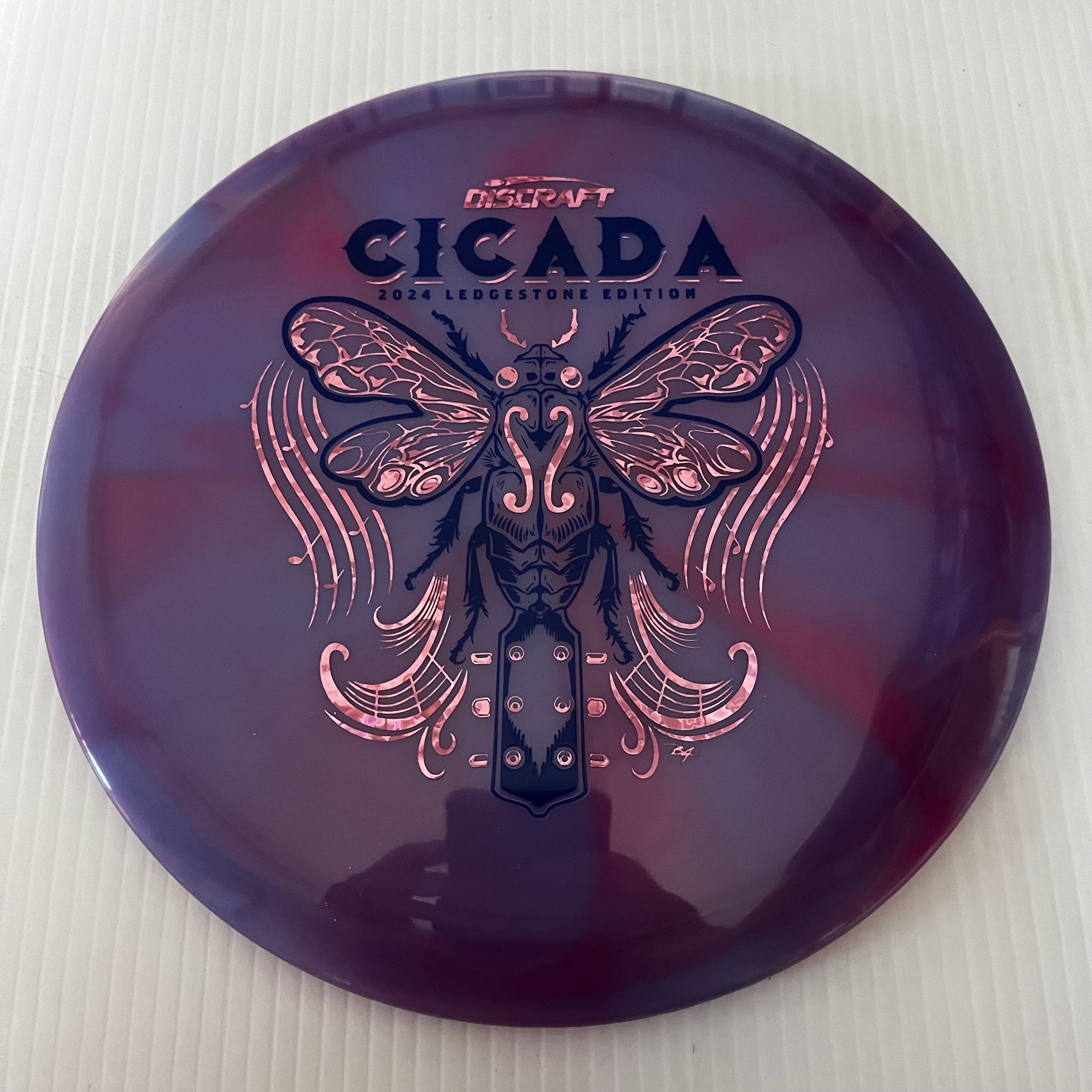 Discraft 2024 Ledgestone Season 2 Swirly Z Cicada 7/6/-1/1
