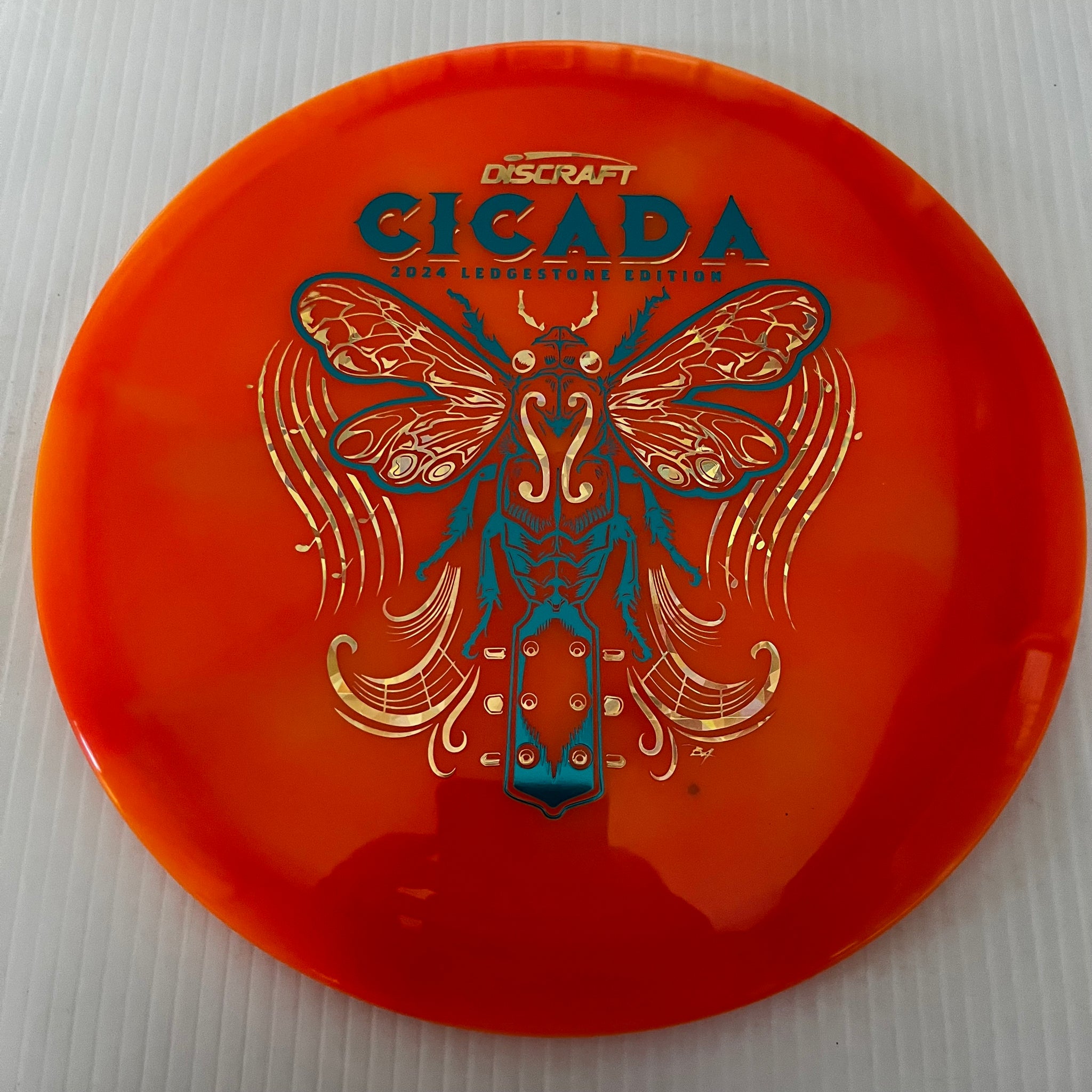 Discraft 2024 Ledgestone Season 2 Swirly Z Cicada 7/6/-1/1