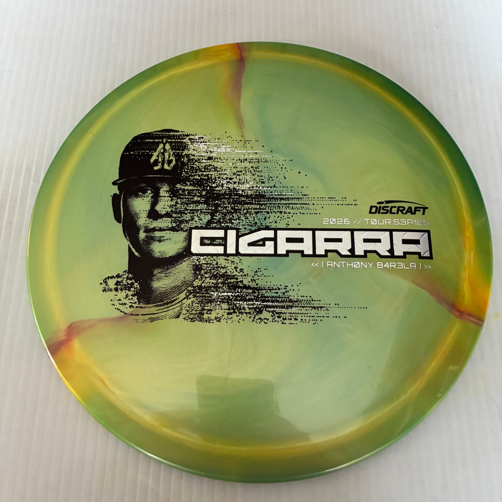 Discraft 2026 Anthony Barela Tour Series Swirl Ti/BigZ Blend Cigarra 7/6/-1/2