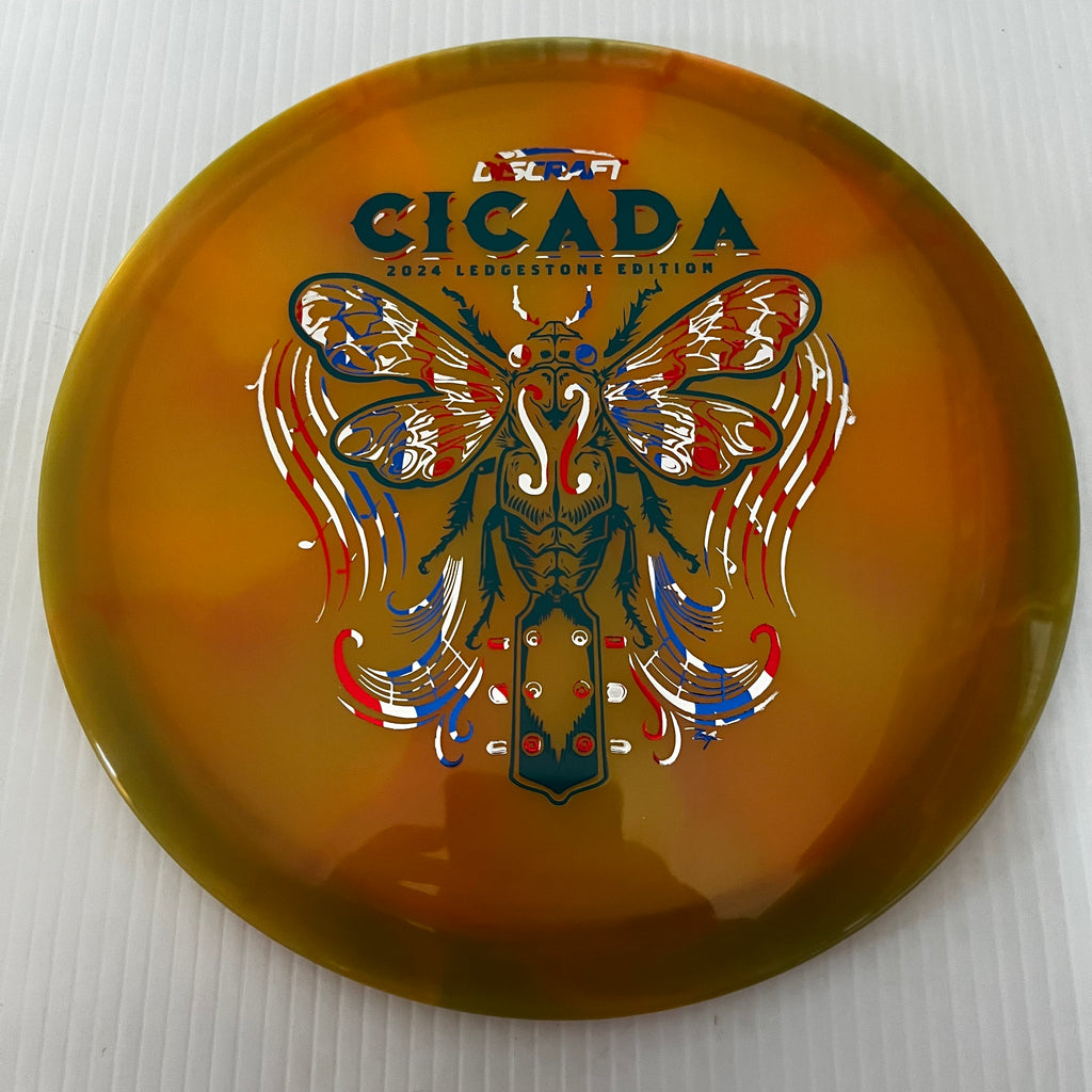 Discraft 2024 Ledgestone Season 2 Swirly Z Cicada 7/6/-1/1