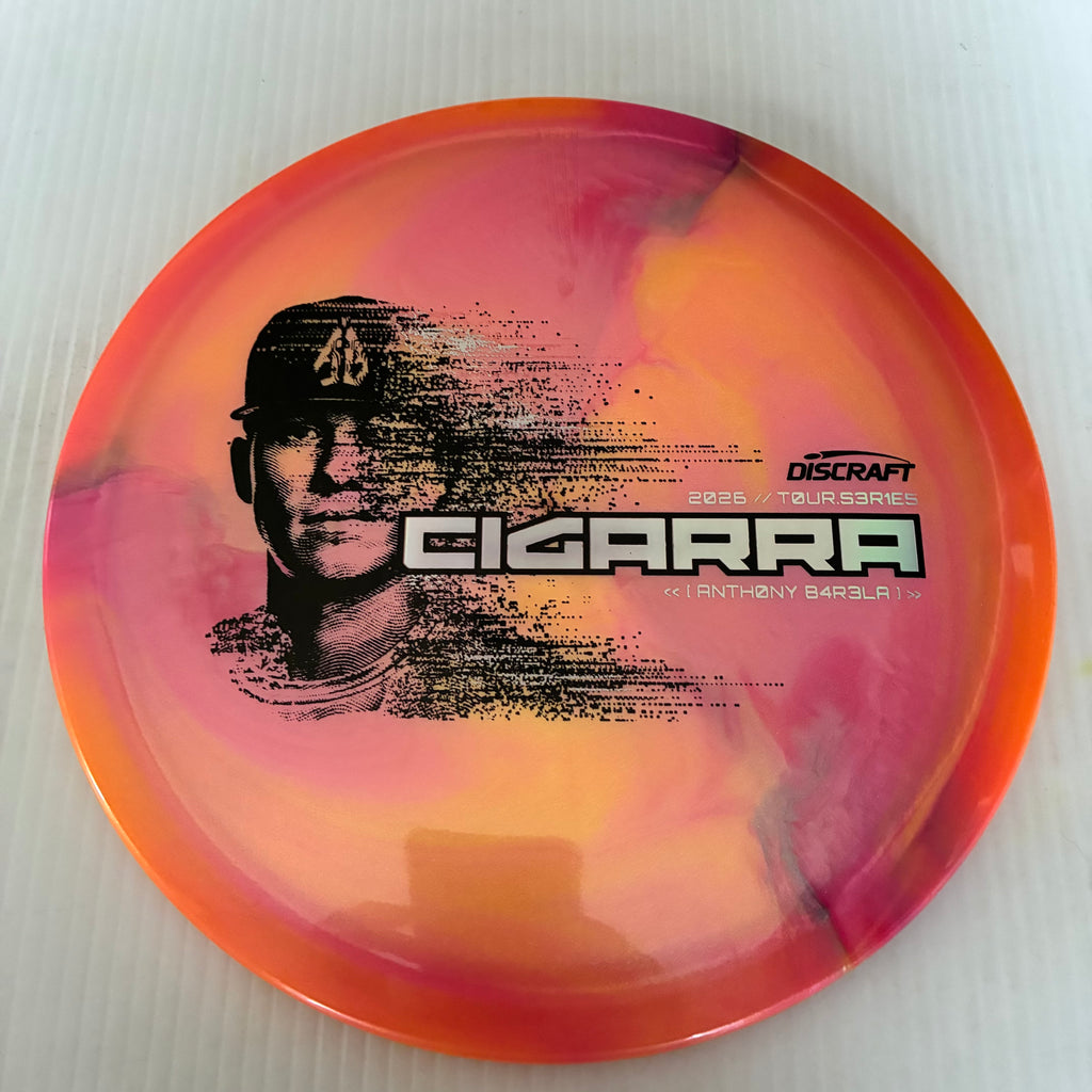 Discraft 2026 Anthony Barela Tour Series Swirl Ti/BigZ Blend Cigarra 7/6/-1/2