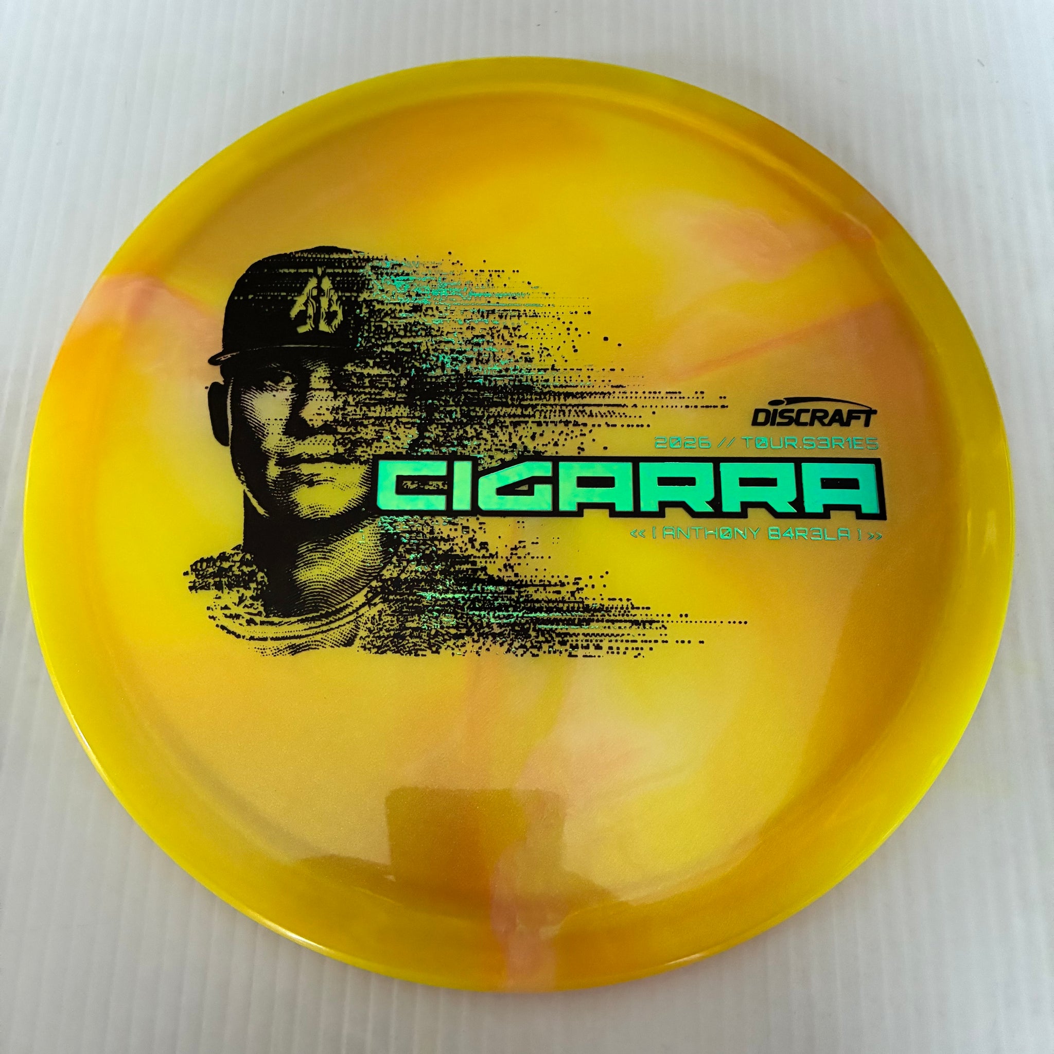 Discraft 2026 Anthony Barela Tour Series Swirl Ti/BigZ Blend Cigarra 7/6/-1/2