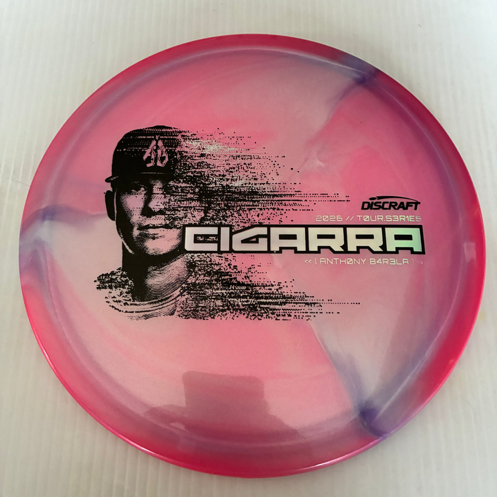 Discraft 2026 Anthony Barela Tour Series Swirl Ti/BigZ Blend Cigarra 7/6/-1/2