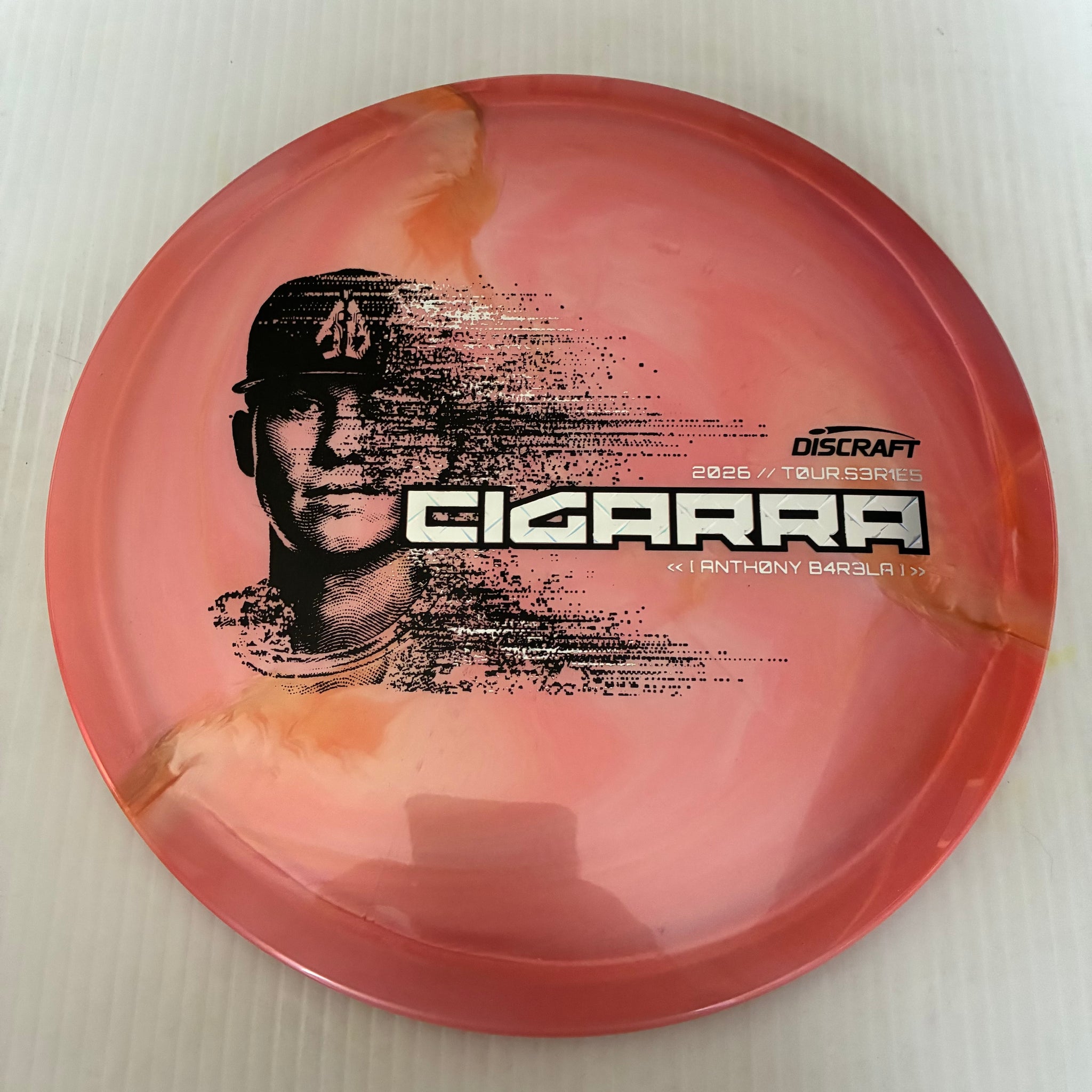 Discraft 2026 Anthony Barela Tour Series Swirl Ti/BigZ Blend Cigarra 7/6/-1/2