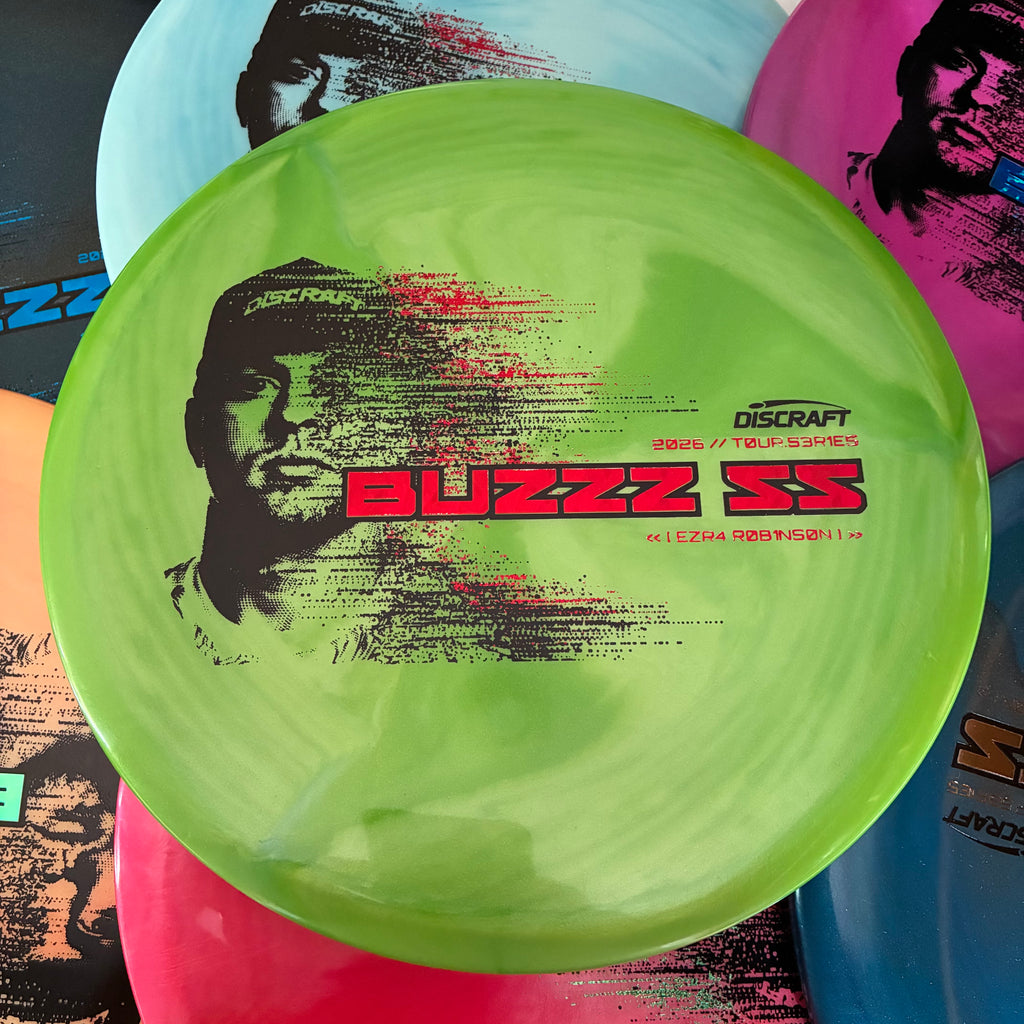 Discraft 2026 Ezra Robinson Tour Series Swirl Ti/BigZ Blend Buzzz SS 5/4/-2/1