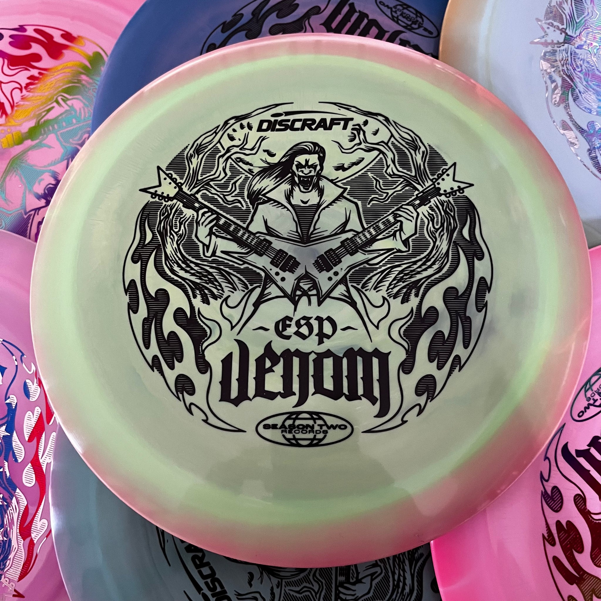Discraft 2024 Ledgestone Season 2 Lightweight Swirly ESP Venom 13/5/0/3