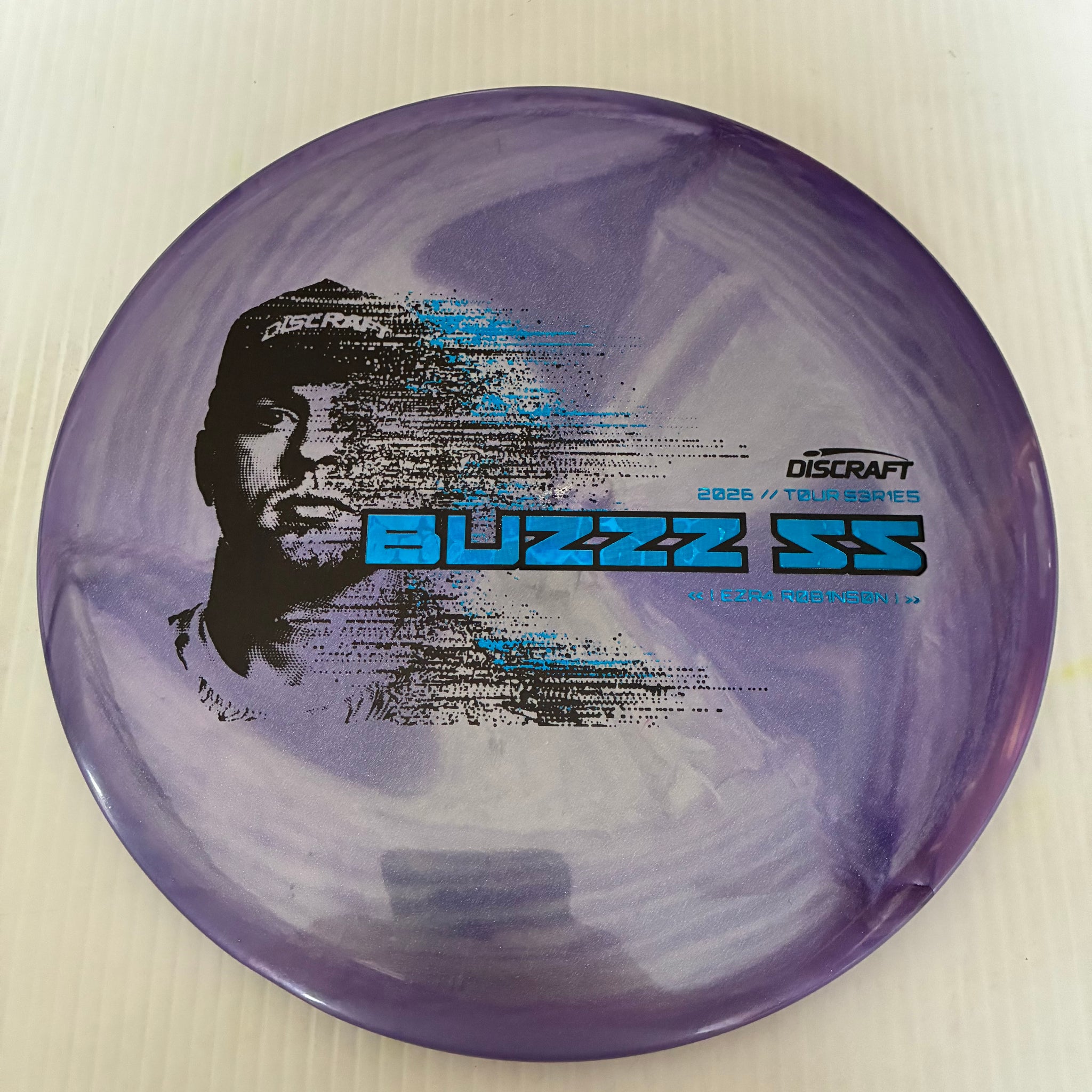 Discraft 2026 Ezra Robinson Tour Series Swirl Ti/BigZ Blend Buzzz SS 5/4/-2/1