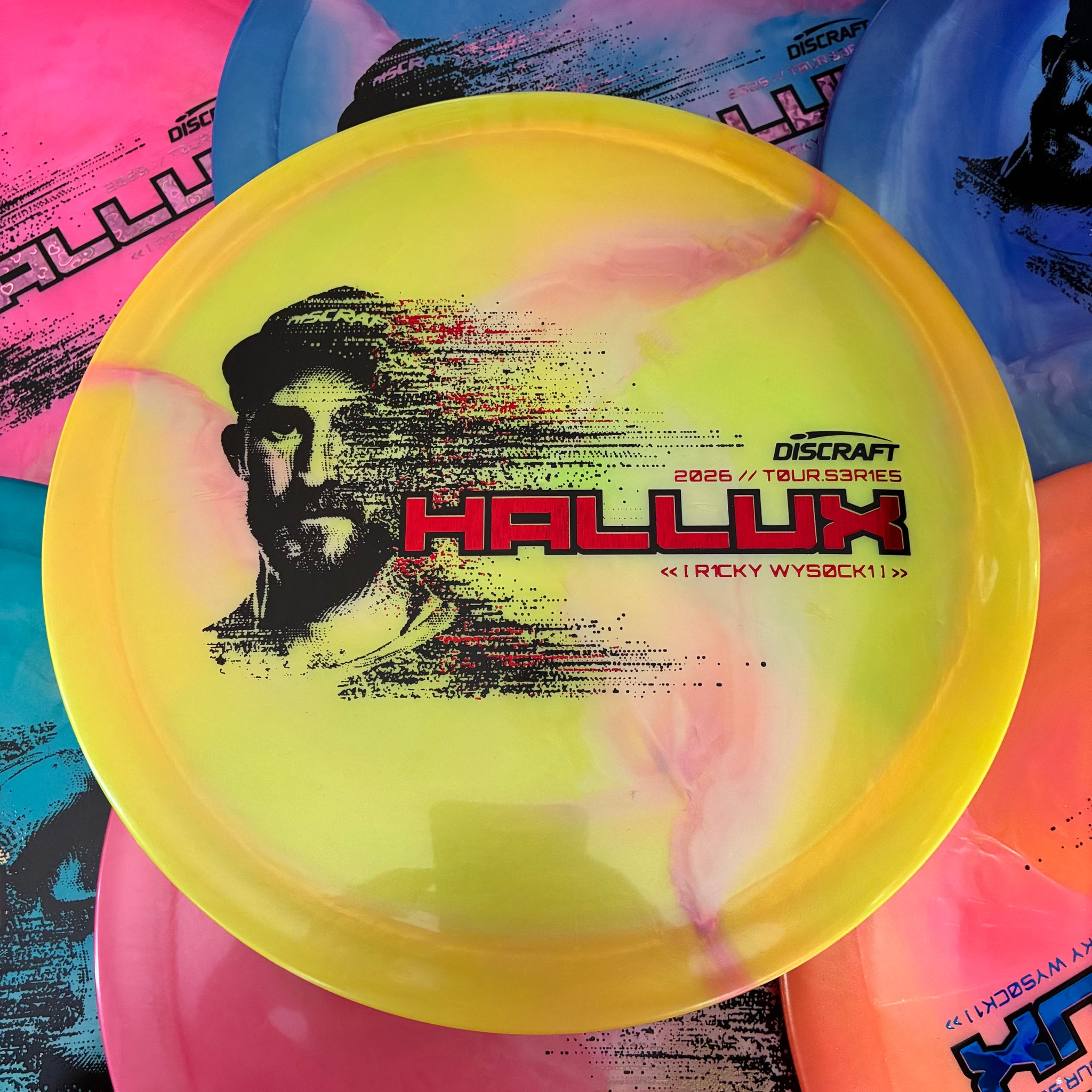 Discraft 2026 Ricky Wysocki Tour Series Swirl Ti/BigZ Blend Hallux 10/5/0/3