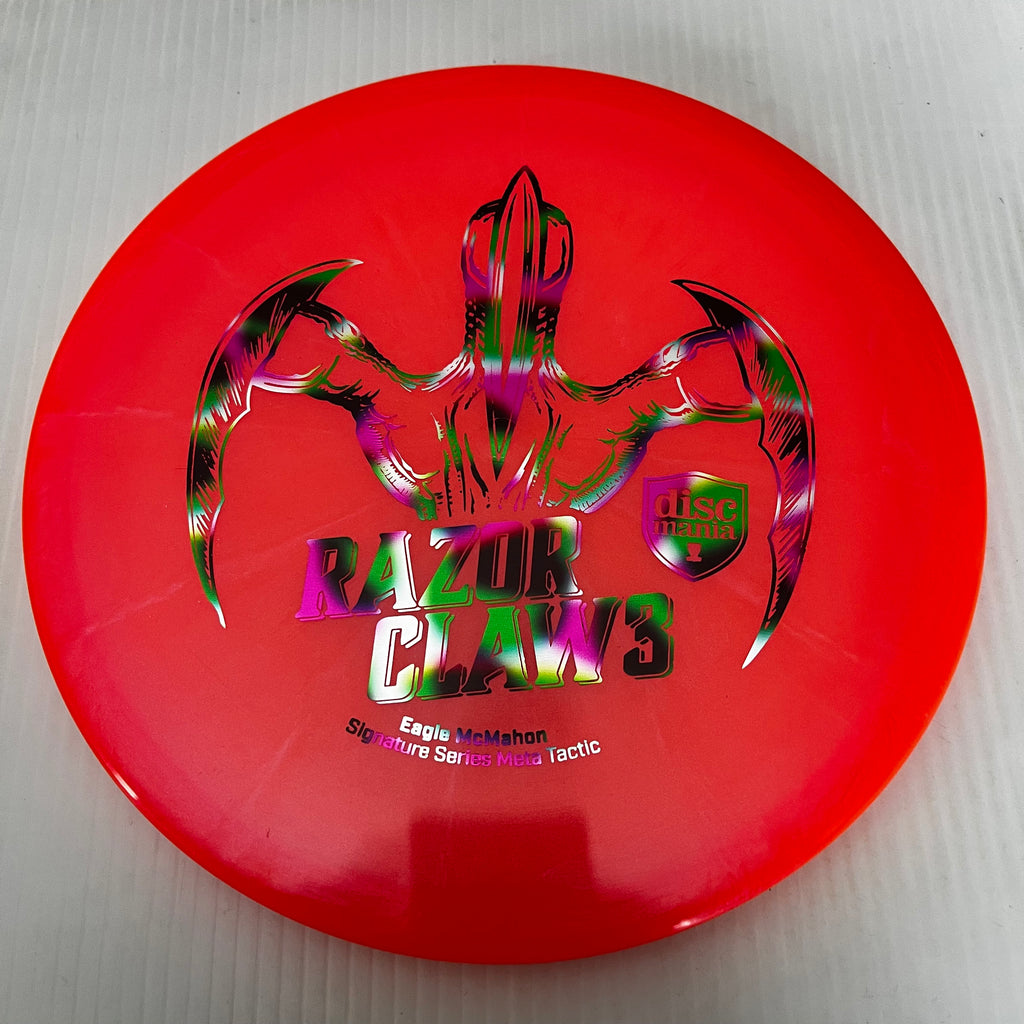 Discmania Razor Claw 3 Eagle McMahon Signature Meta Tactic 4/2/0/3
