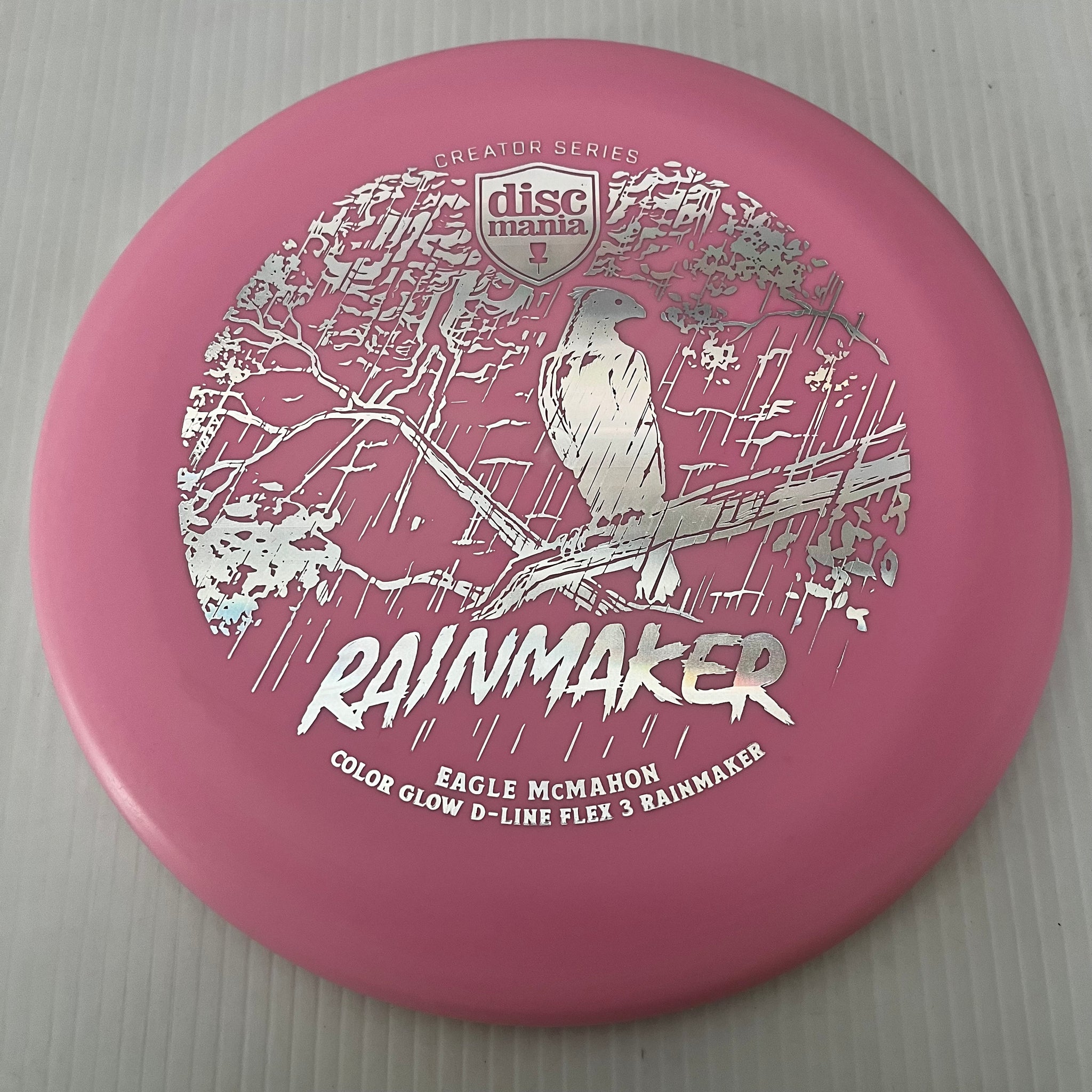 Discmania 2023 Eagle McMahon Creator Series Flex 3 Color Glow D-Line Rainmaker 2/3/0/0.5