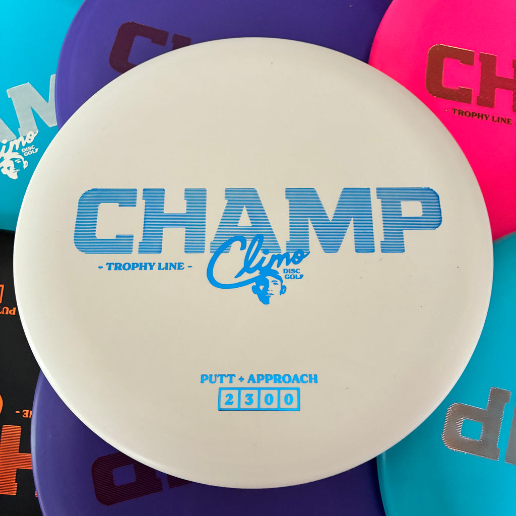 Climo Disc Golf Trophy Line Champ 2/3/0/0