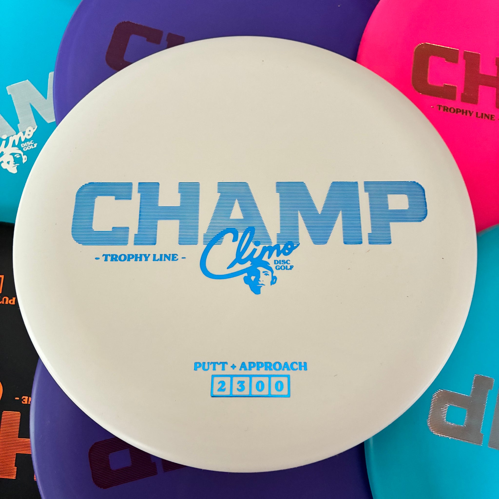 Climo Disc Golf Trophy Line Champ 2/3/0/0