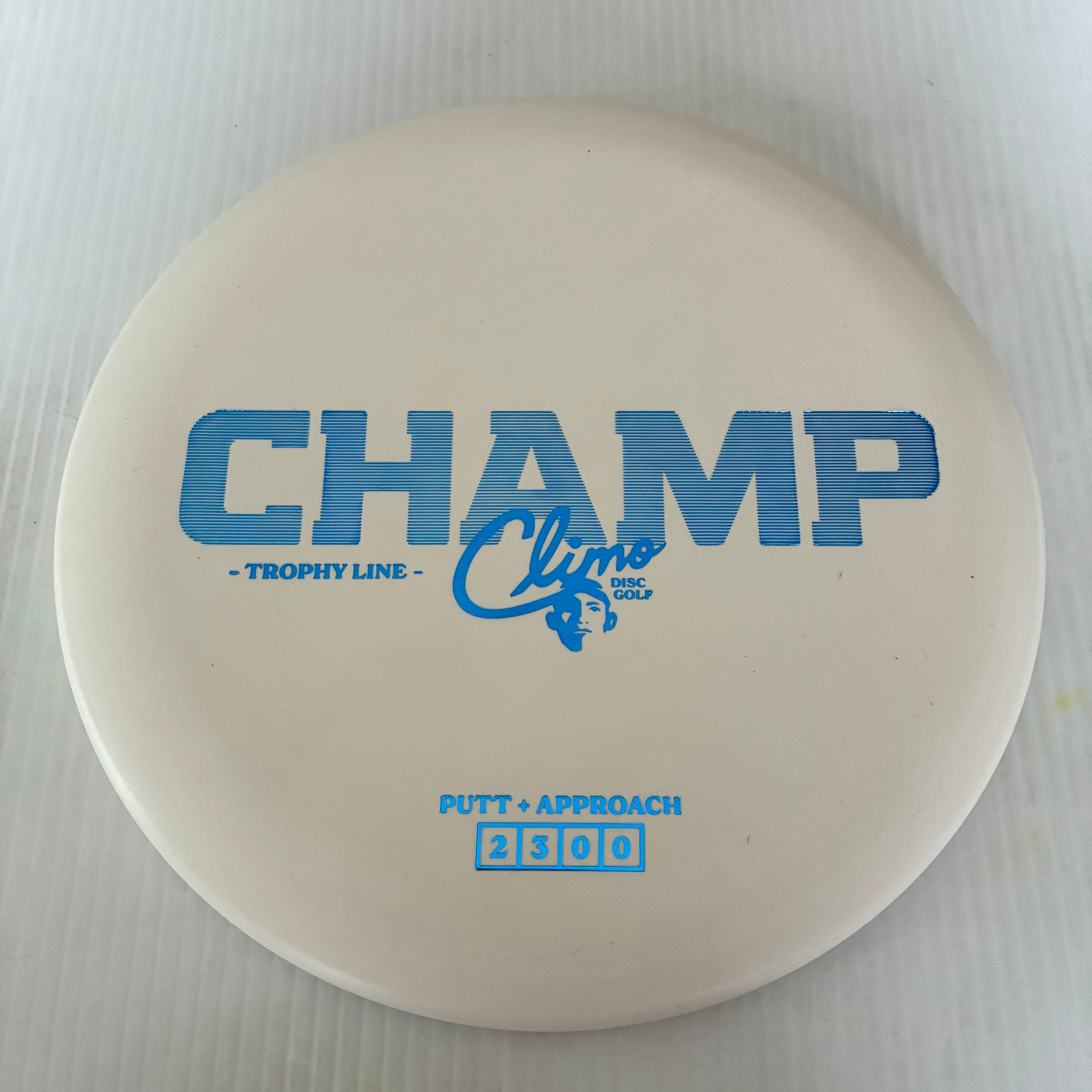 Climo Disc Golf Trophy Line Champ 2/3/0/0