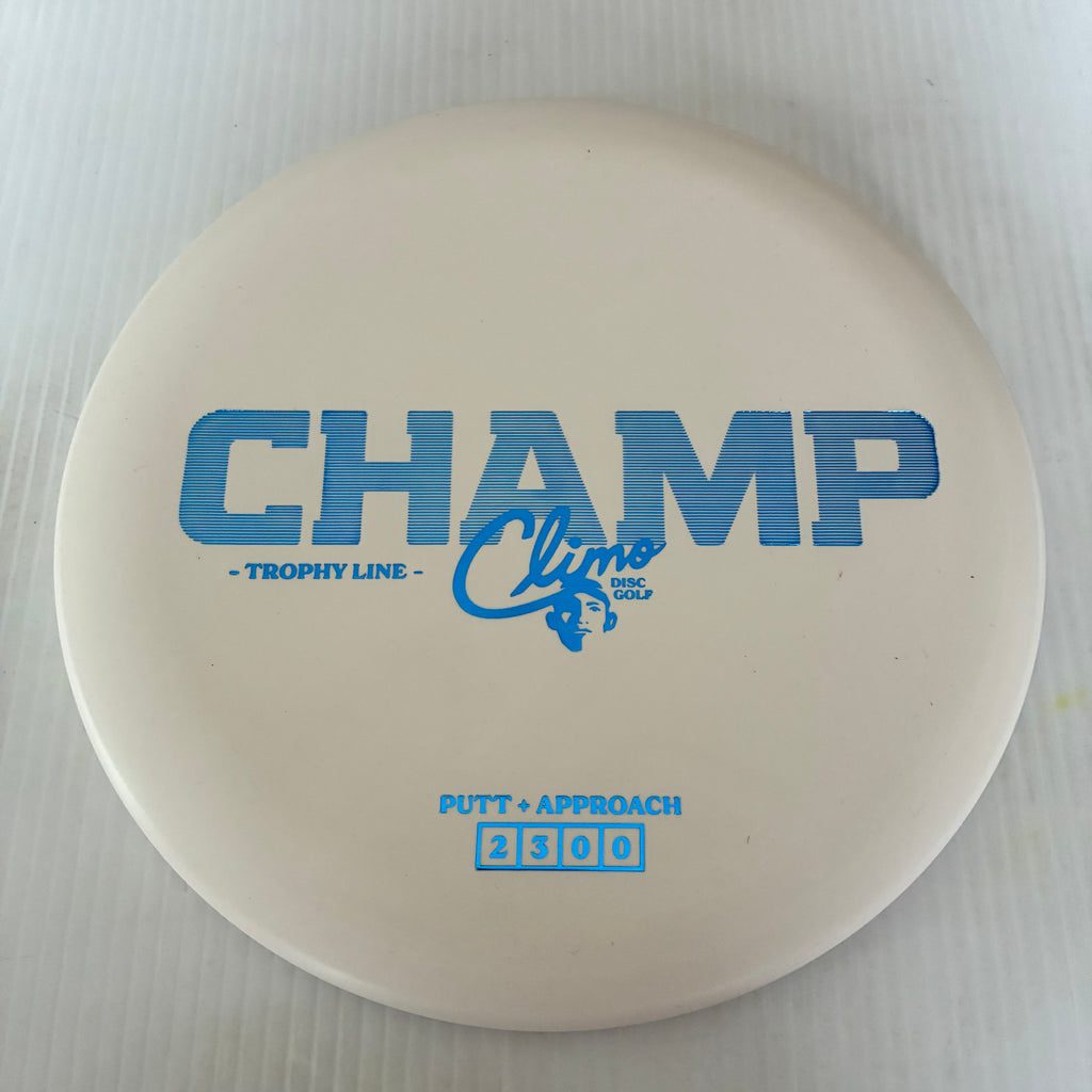 Climo Disc Golf Trophy Line Champ 2/3/0/0