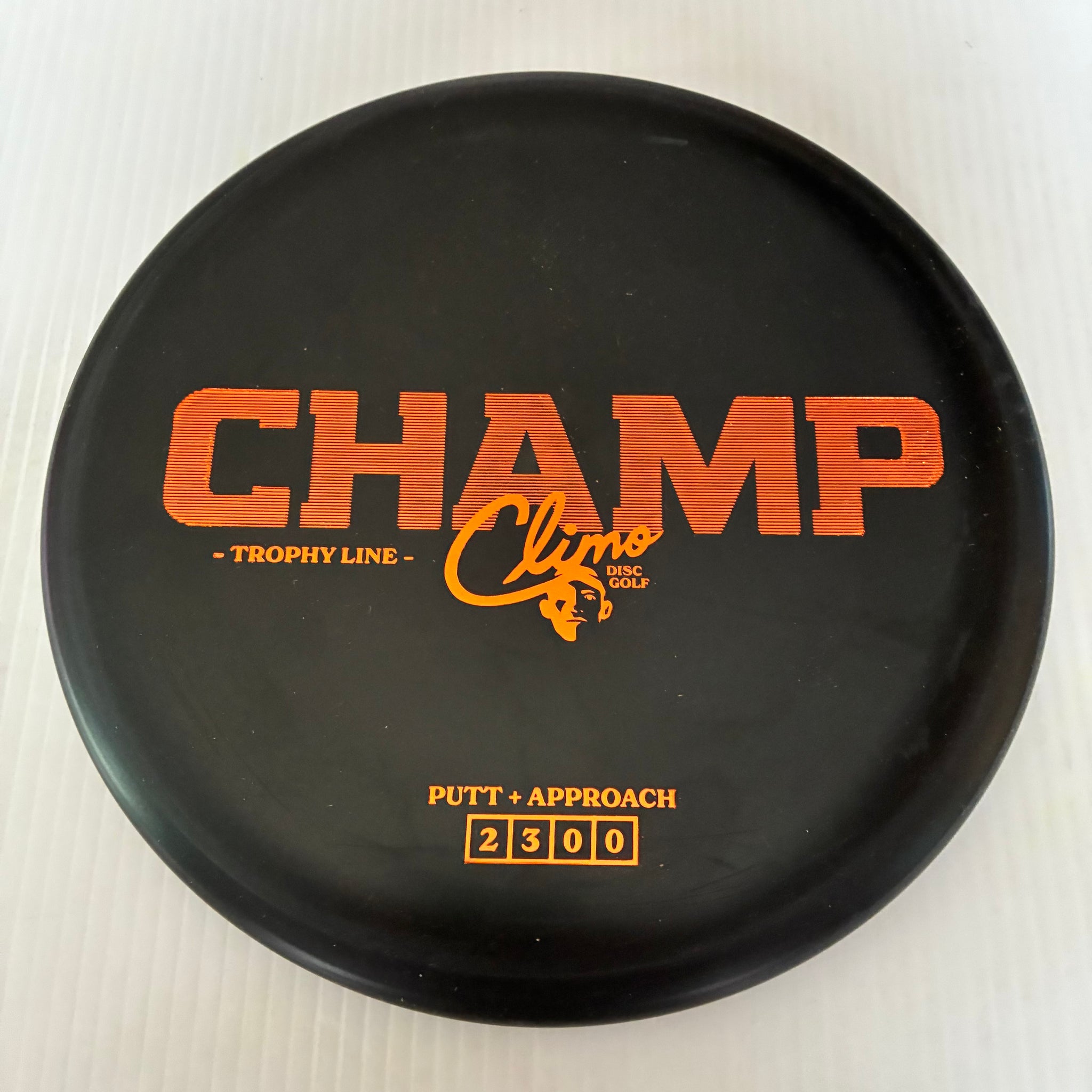 Climo Disc Golf Trophy Line Champ 2/3/0/0
