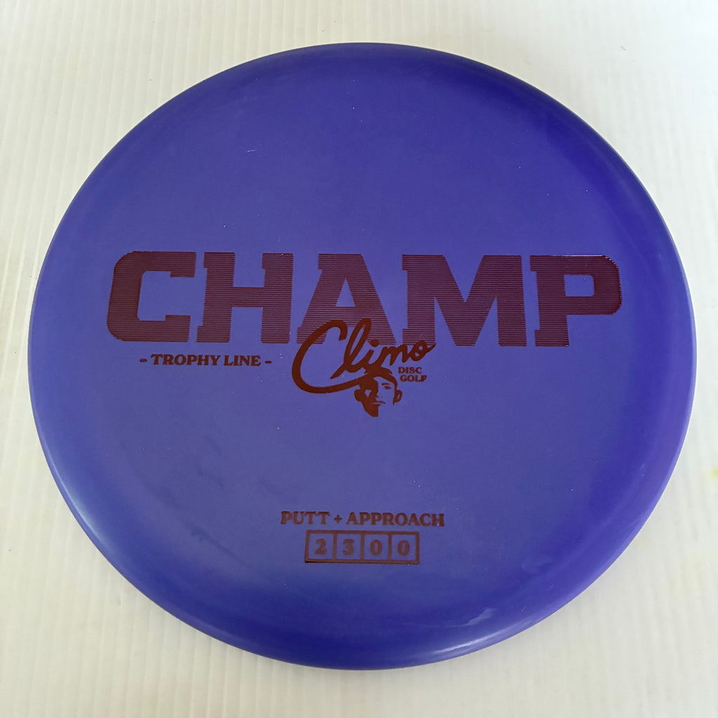 Climo Disc Golf Trophy Line Champ 2/3/0/0