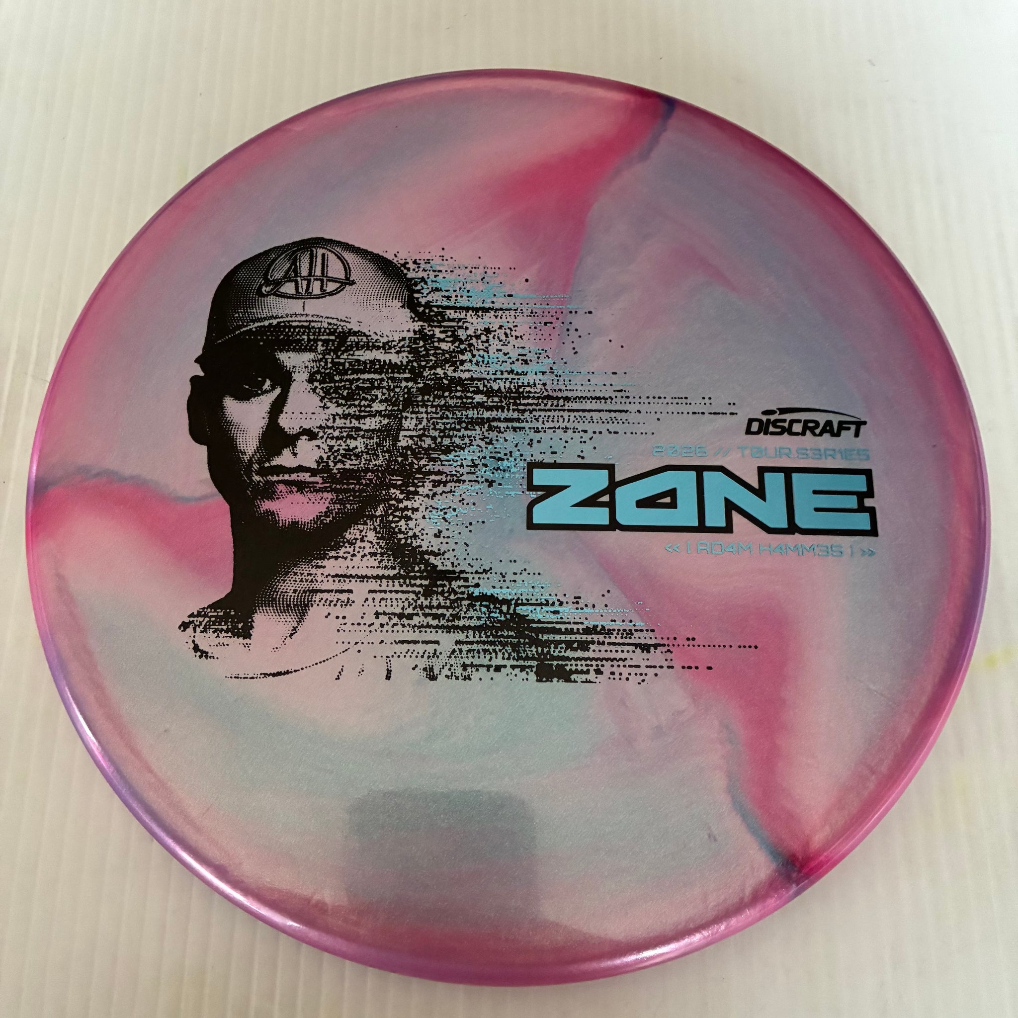 Discraft 2026 Adam Hammes Tour Series Swirl Ti/BigZ Blend Zone 4/3/0/3