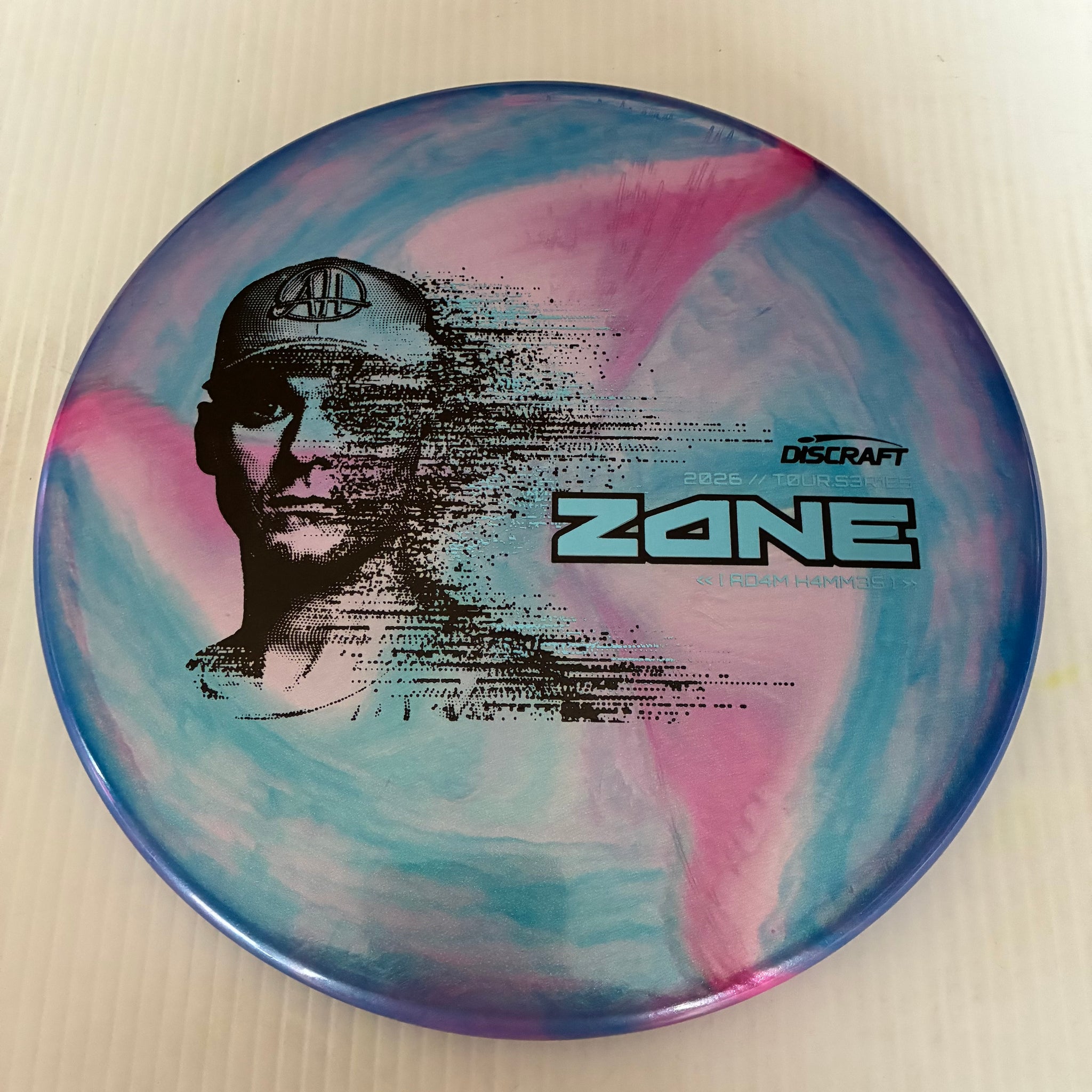 Discraft 2026 Adam Hammes Tour Series Swirl Ti/BigZ Blend Zone 4/3/0/3