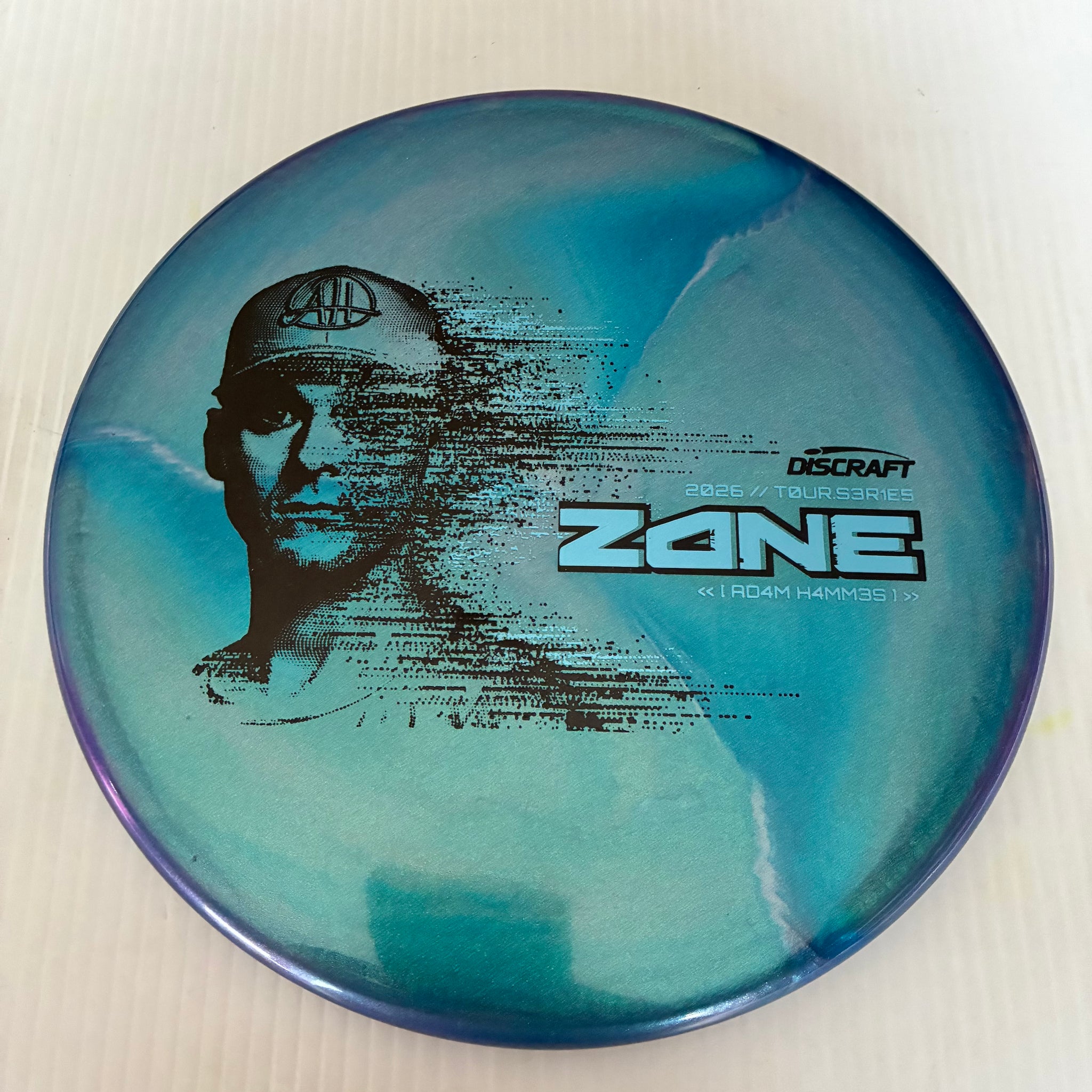 Discraft 2026 Adam Hammes Tour Series Swirl Ti/BigZ Blend Zone 4/3/0/3