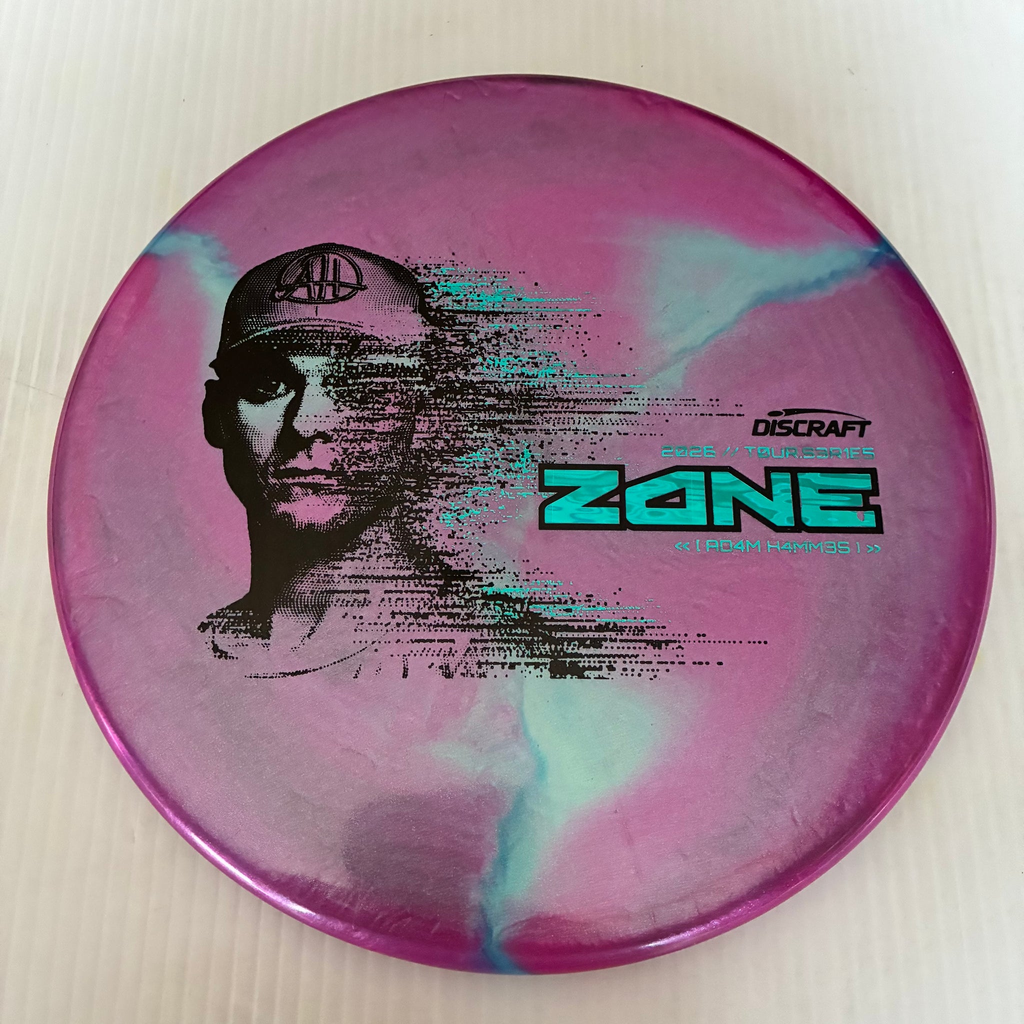 Discraft 2026 Adam Hammes Tour Series Swirl Ti/BigZ Blend Zone 4/3/0/3