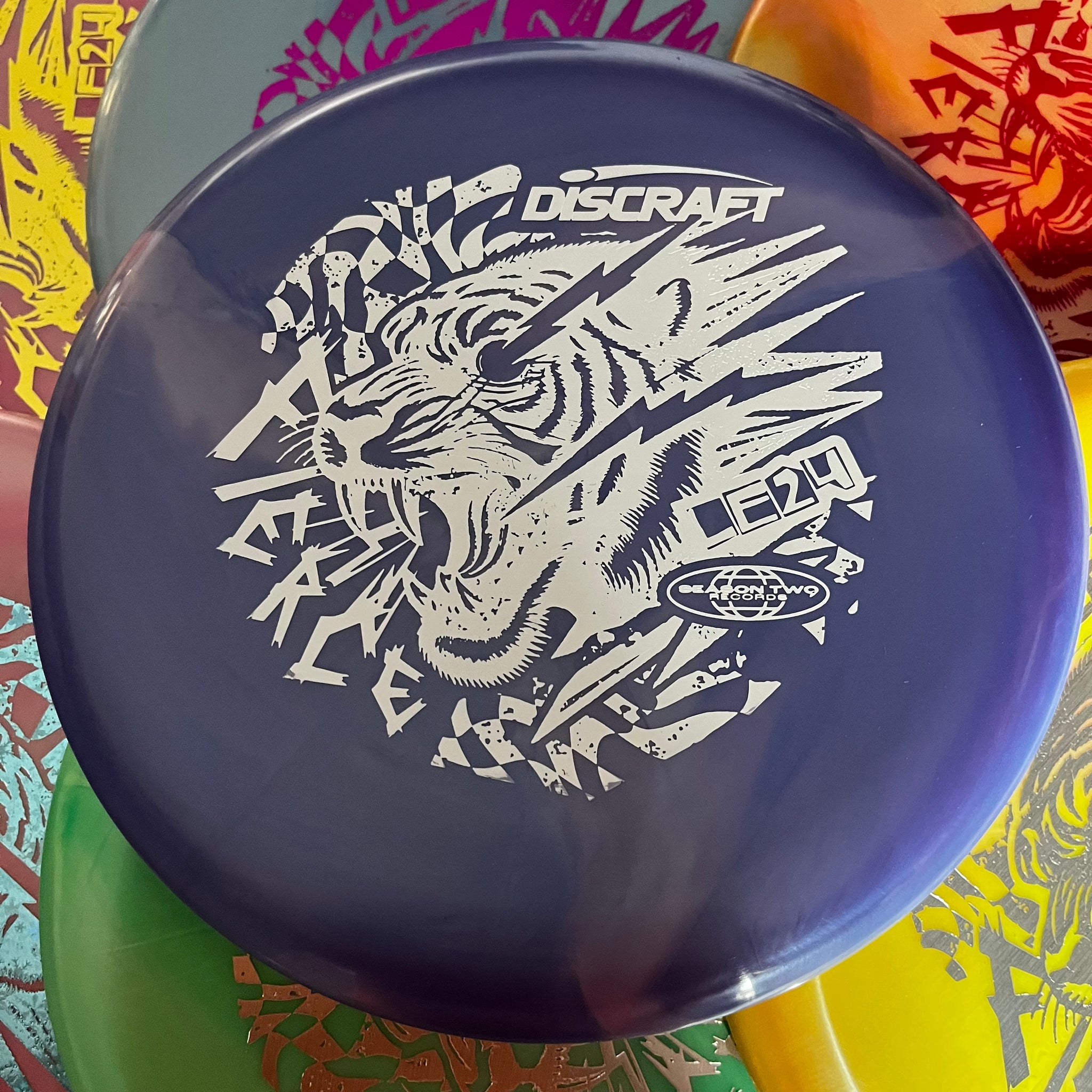 Discraft 2024 Ledgestone Season 2 Swirl Ti Titanium Fierce 3/4/-2/0
