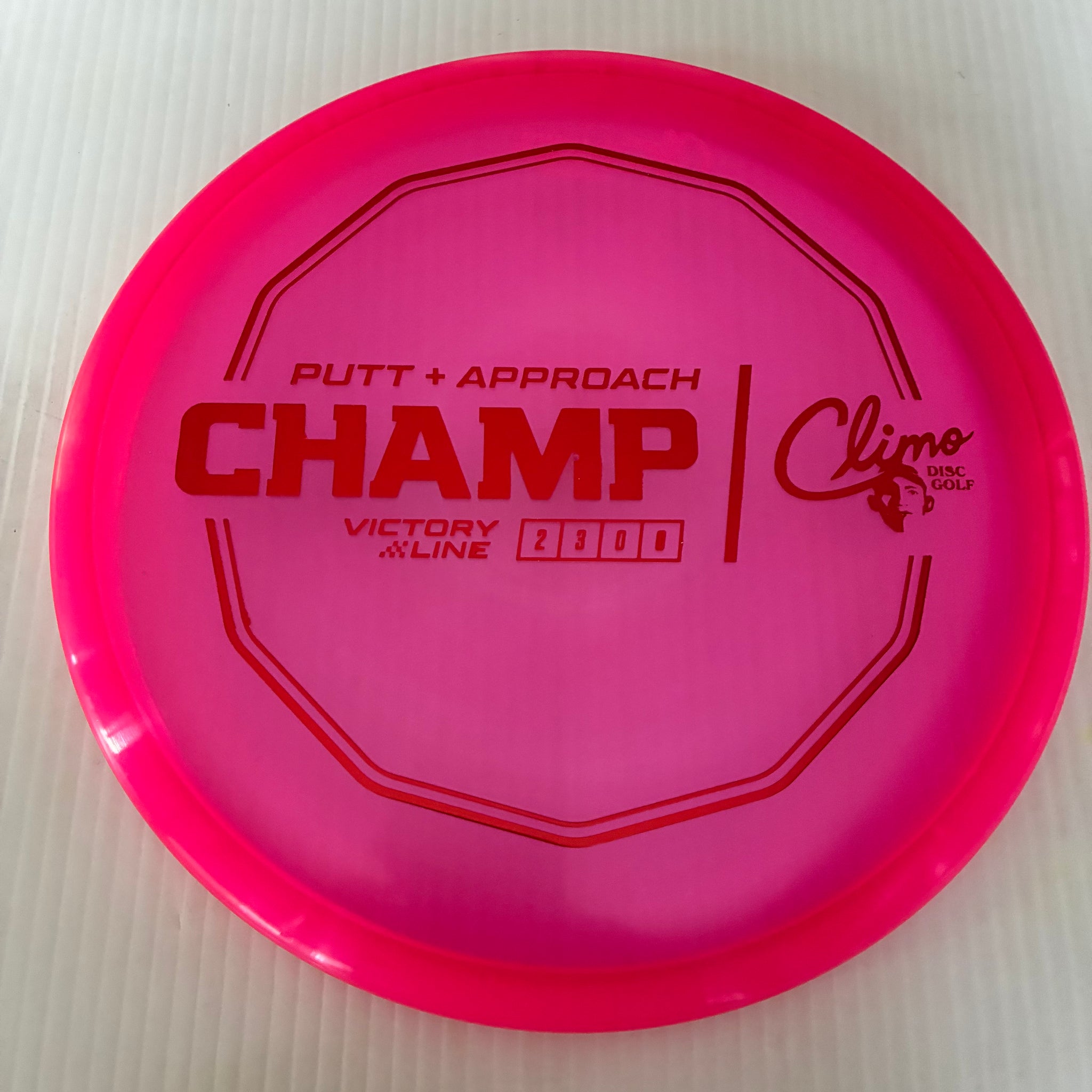 Climo Disc Golf Victory Line Champ 2/3/0/0