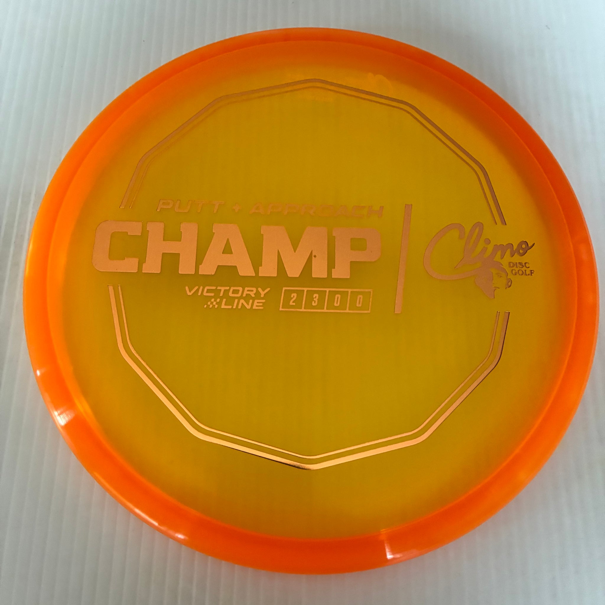 Climo Disc Golf Victory Line Champ 2/3/0/0