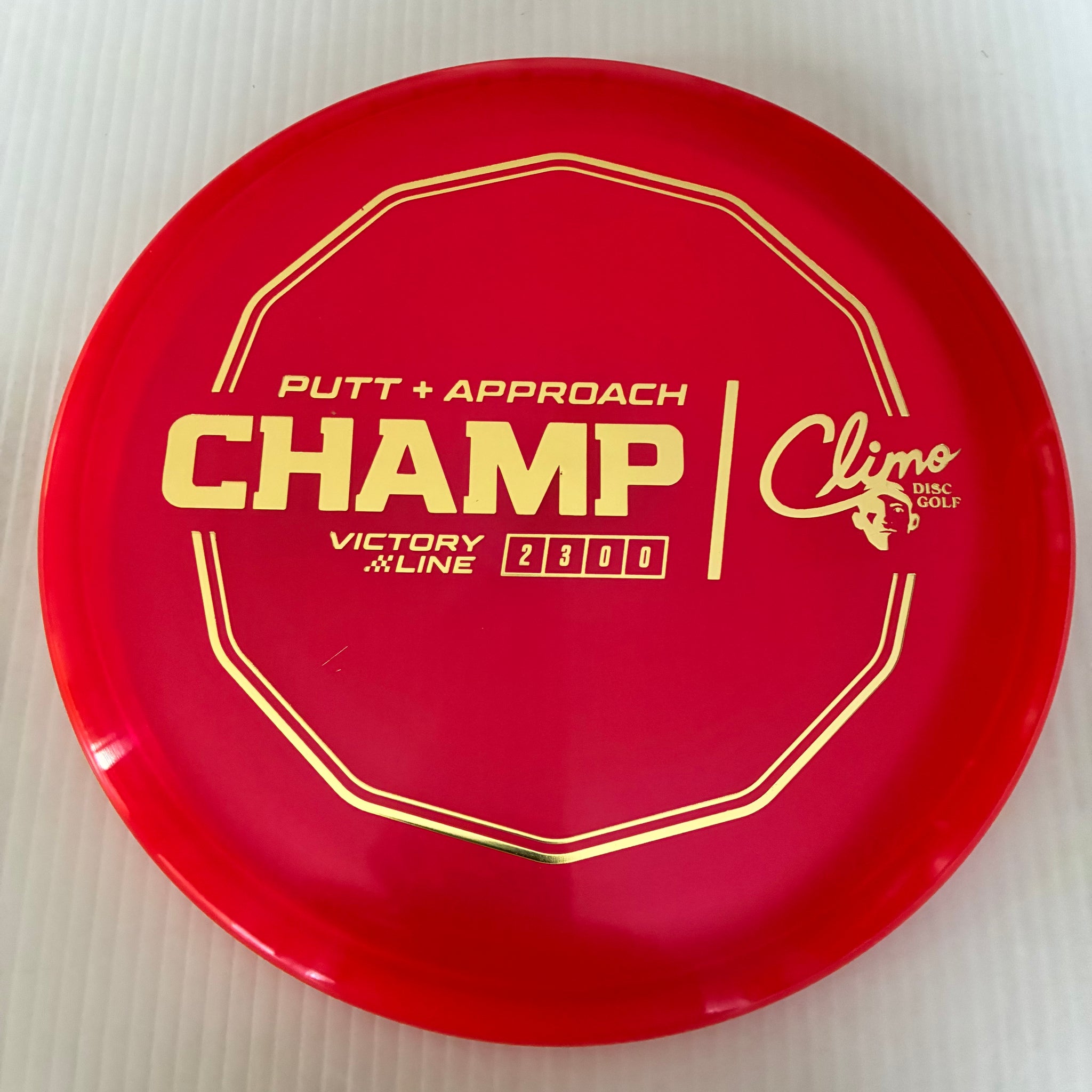 Climo Disc Golf Victory Line Champ 2/3/0/0