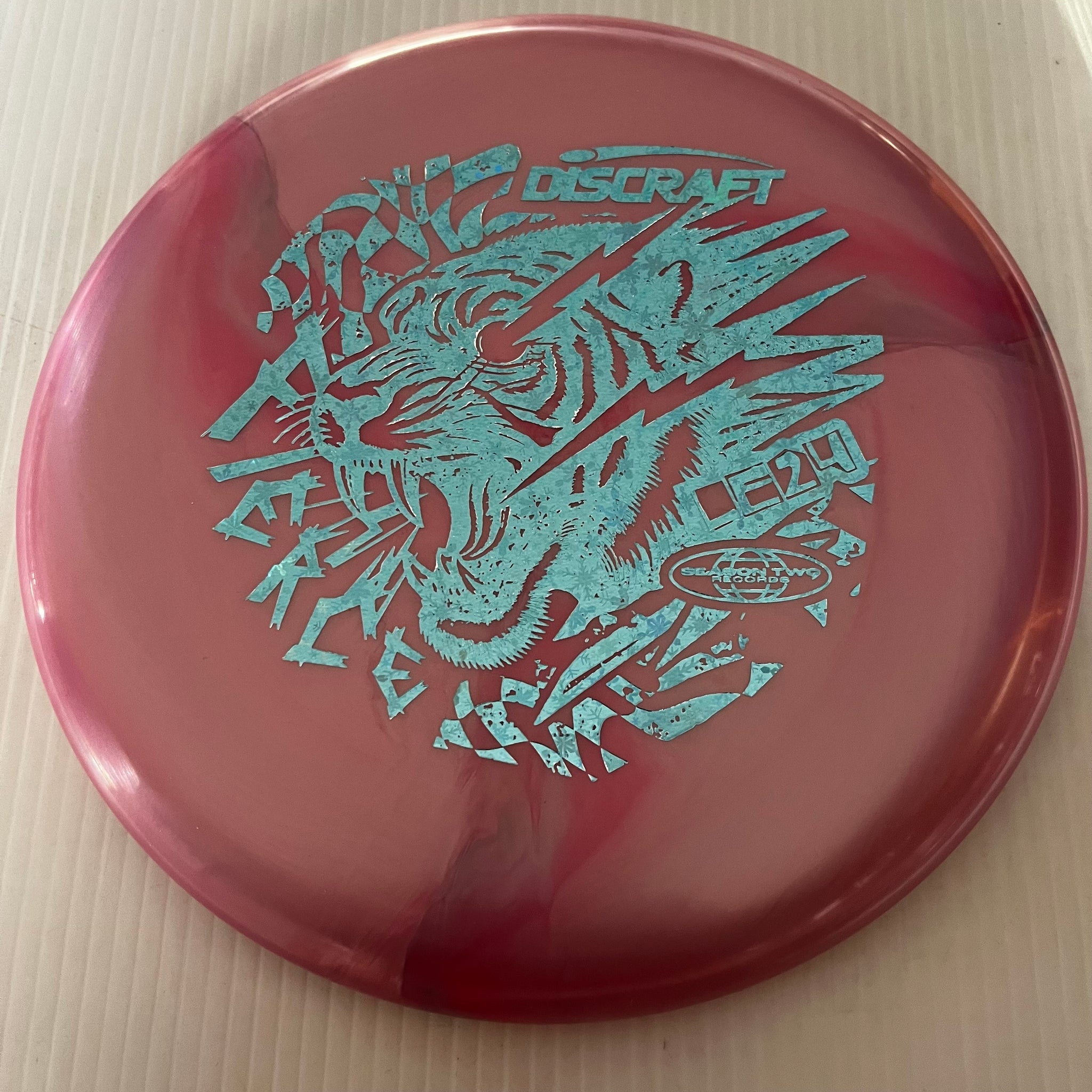 Discraft 2024 Ledgestone Season 2 Swirl Ti Titanium Fierce 3/4/-2/0