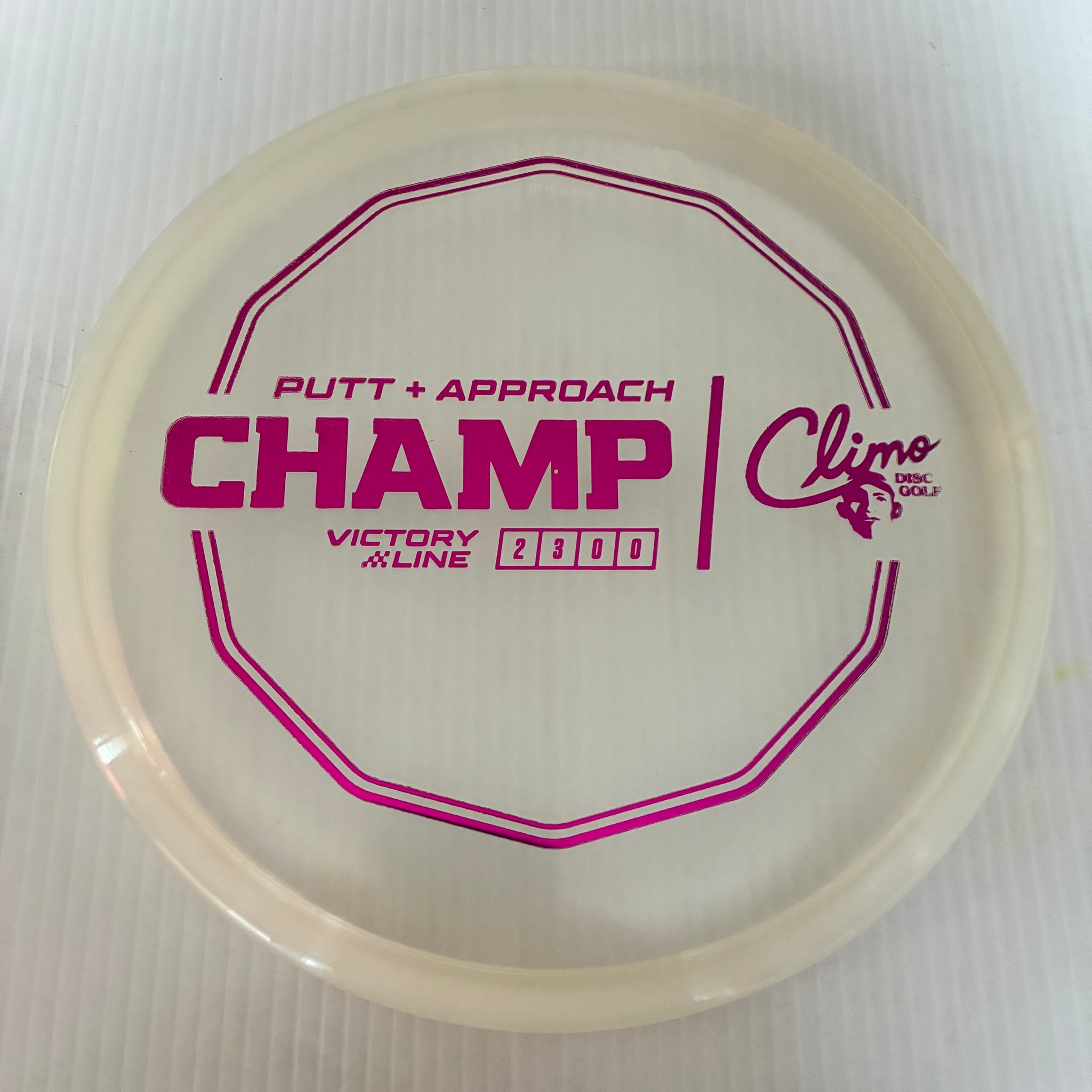 Climo Disc Golf Victory Line Champ 2/3/0/0