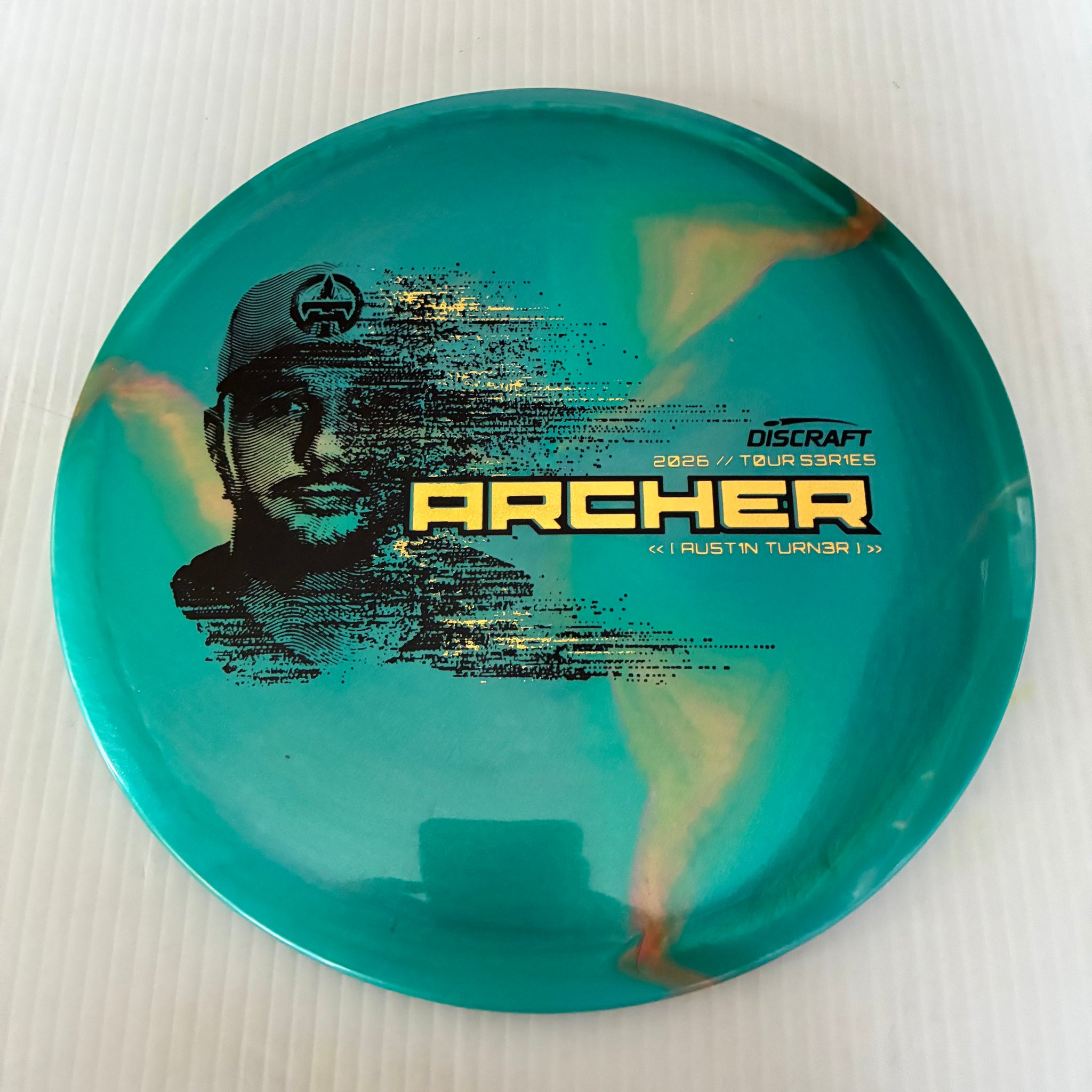 Discraft 2026 Austin Turner Tour Series Swirl Ti/BigZ Blend Archer 5/4/-4/1