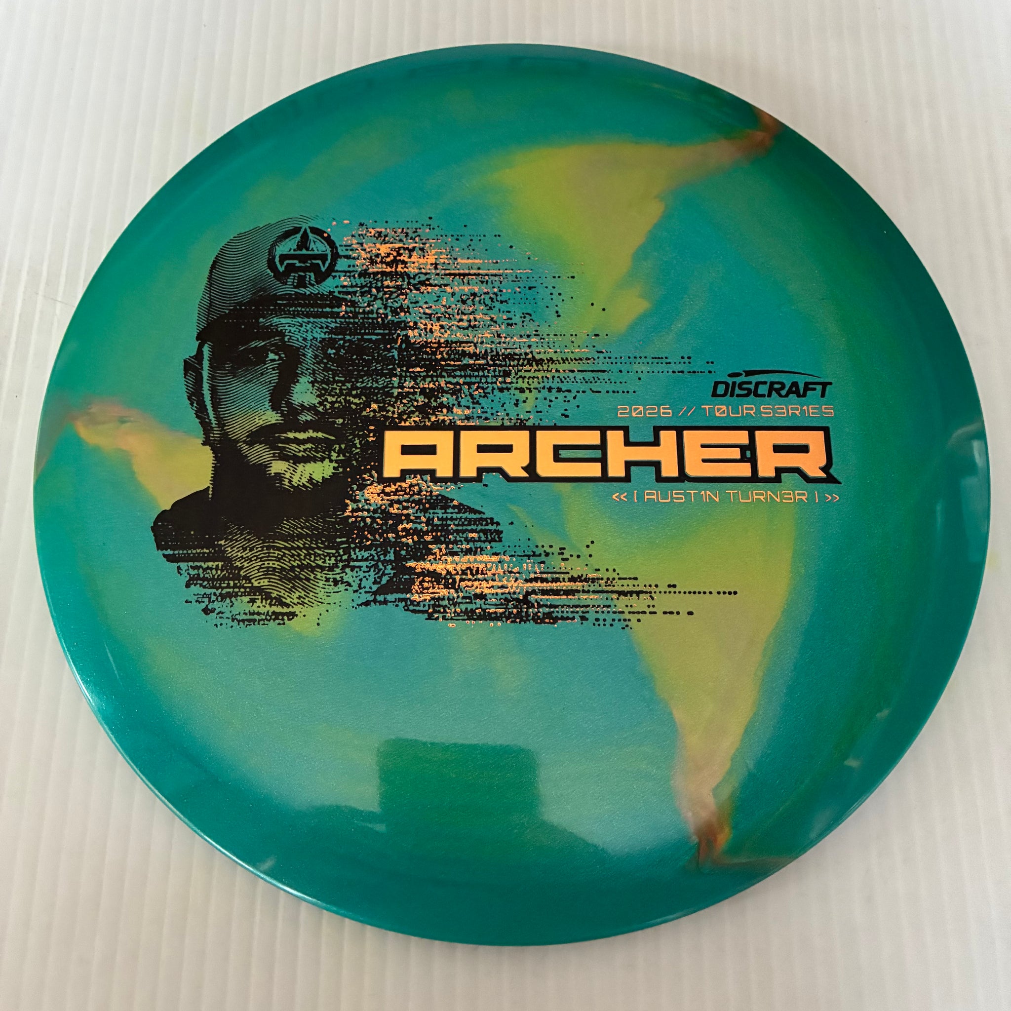 Discraft 2026 Austin Turner Tour Series Swirl Ti/BigZ Blend Archer 5/4/-4/1