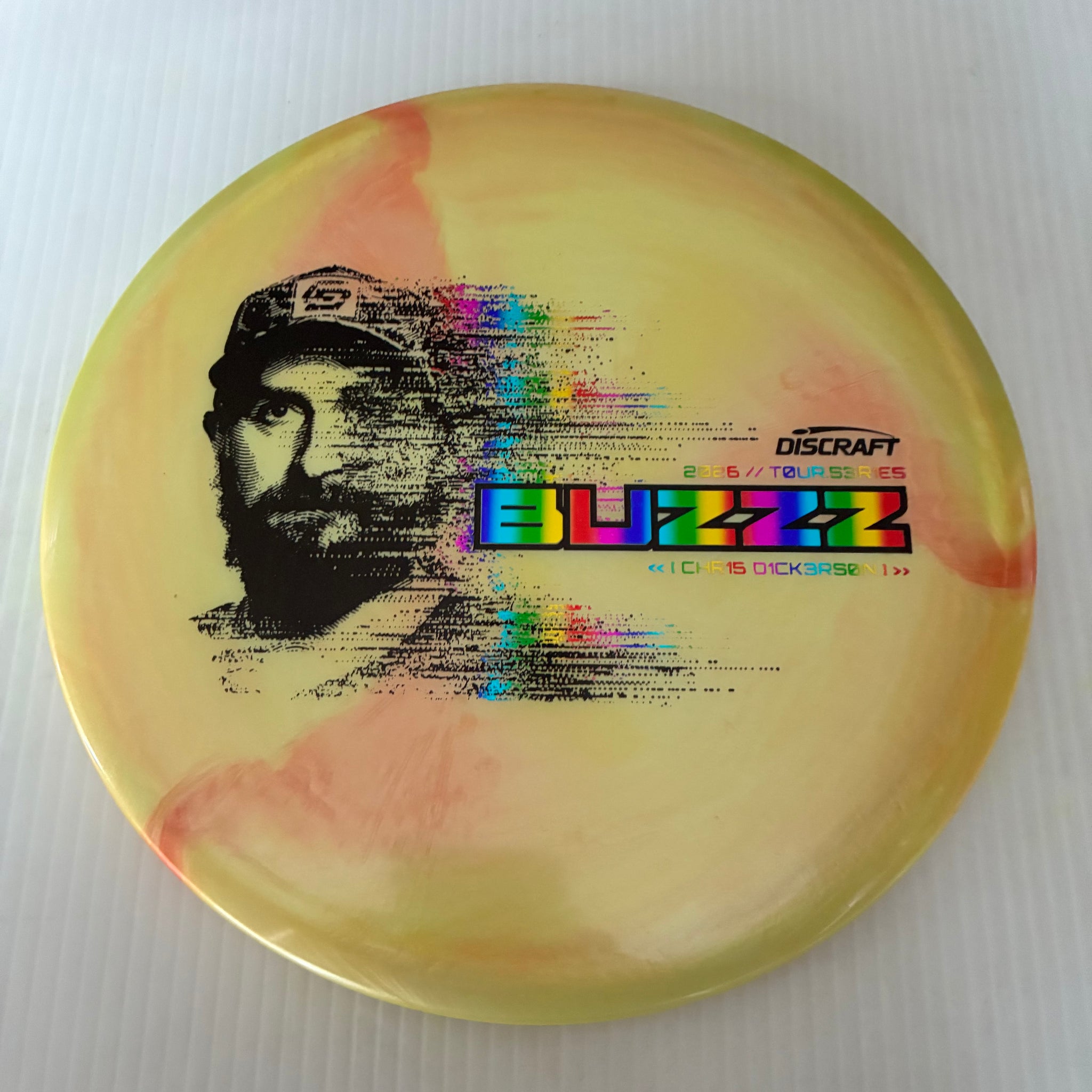 Discraft 2026 Chris Dickerson Tour Series Swirl Ti/BigZ Blend Buzzz 5/4/-1/1