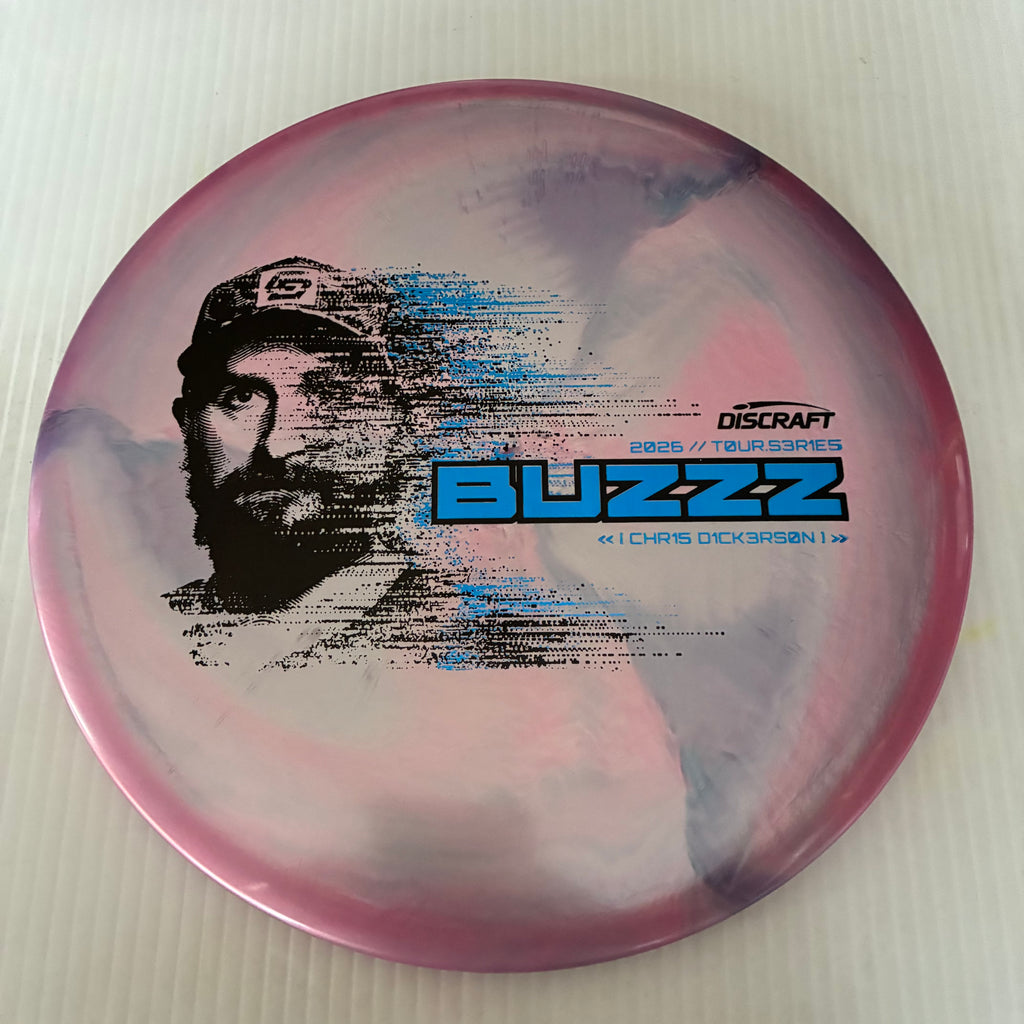 Discraft 2026 Chris Dickerson Tour Series Swirl Ti/BigZ Blend Buzzz 5/4/-1/1