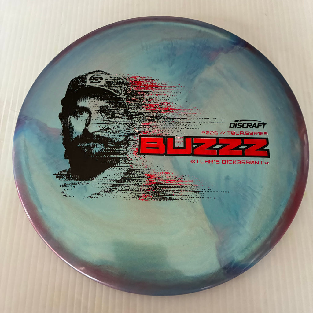 Discraft 2026 Chris Dickerson Tour Series Swirl Ti/BigZ Blend Buzzz 5/4/-1/1