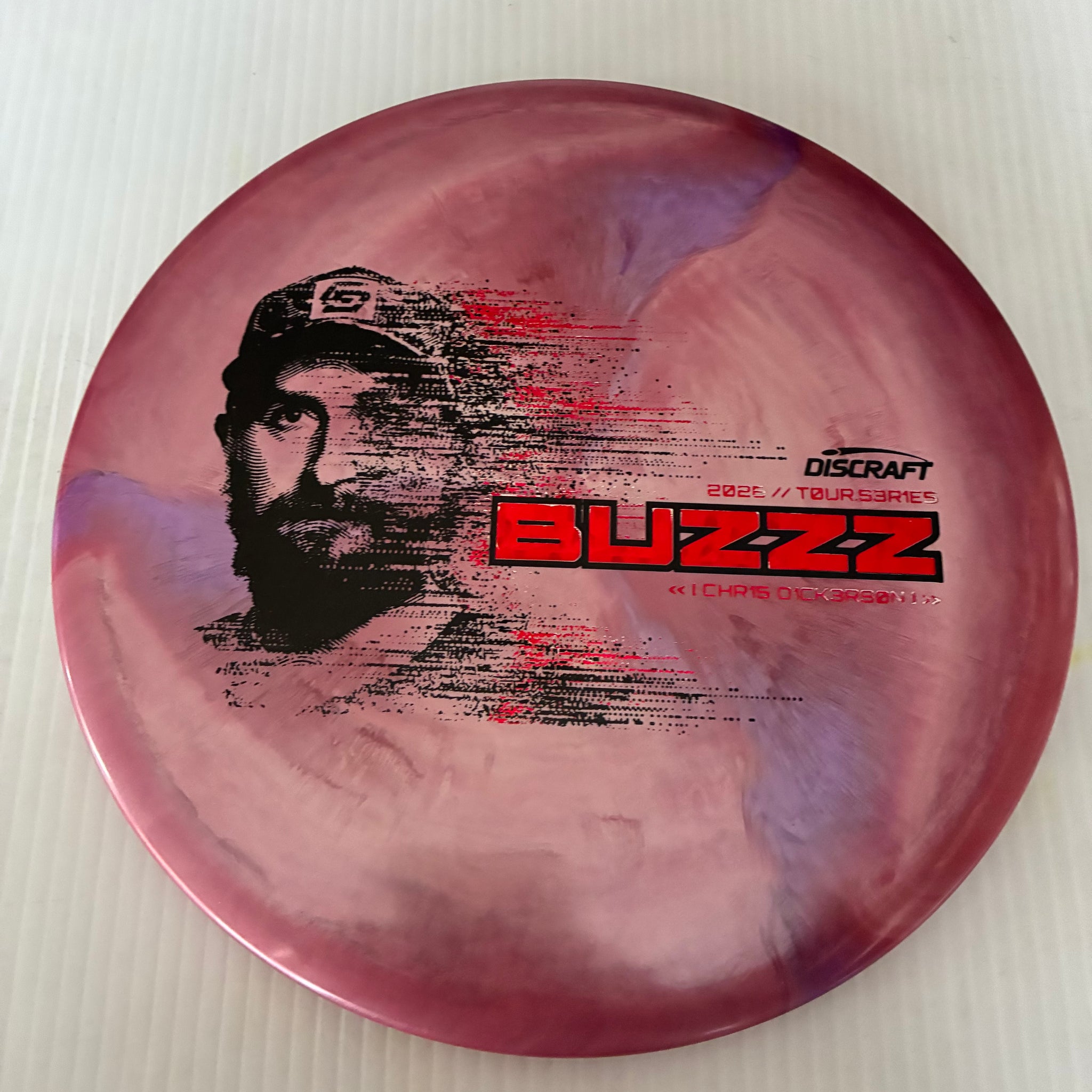 Discraft 2026 Chris Dickerson Tour Series Swirl Ti/BigZ Blend Buzzz 5/4/-1/1