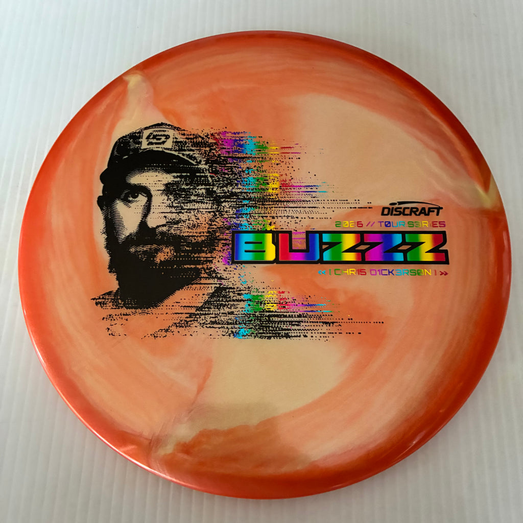 Discraft 2026 Chris Dickerson Tour Series Swirl Ti/BigZ Blend Buzzz 5/4/-1/1