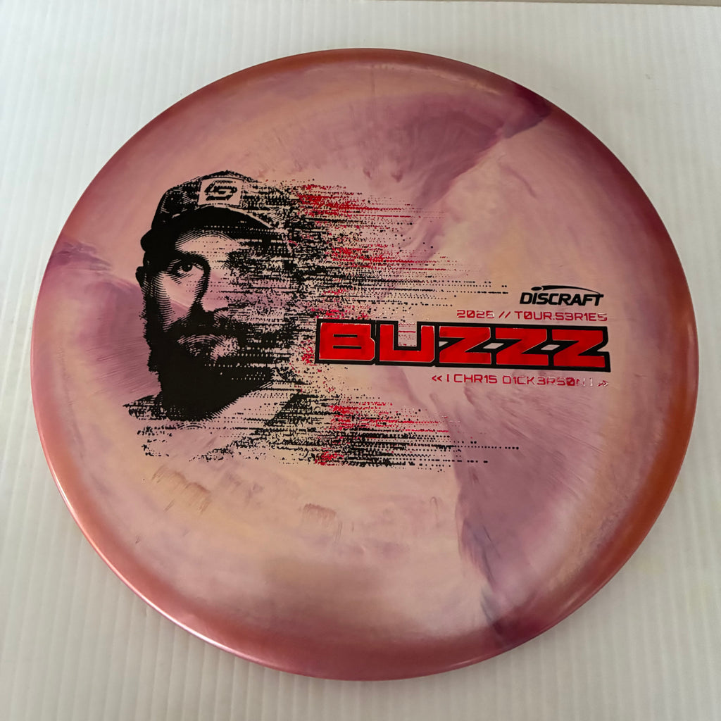 Discraft 2026 Chris Dickerson Tour Series Swirl Ti/BigZ Blend Buzzz 5/4/-1/1