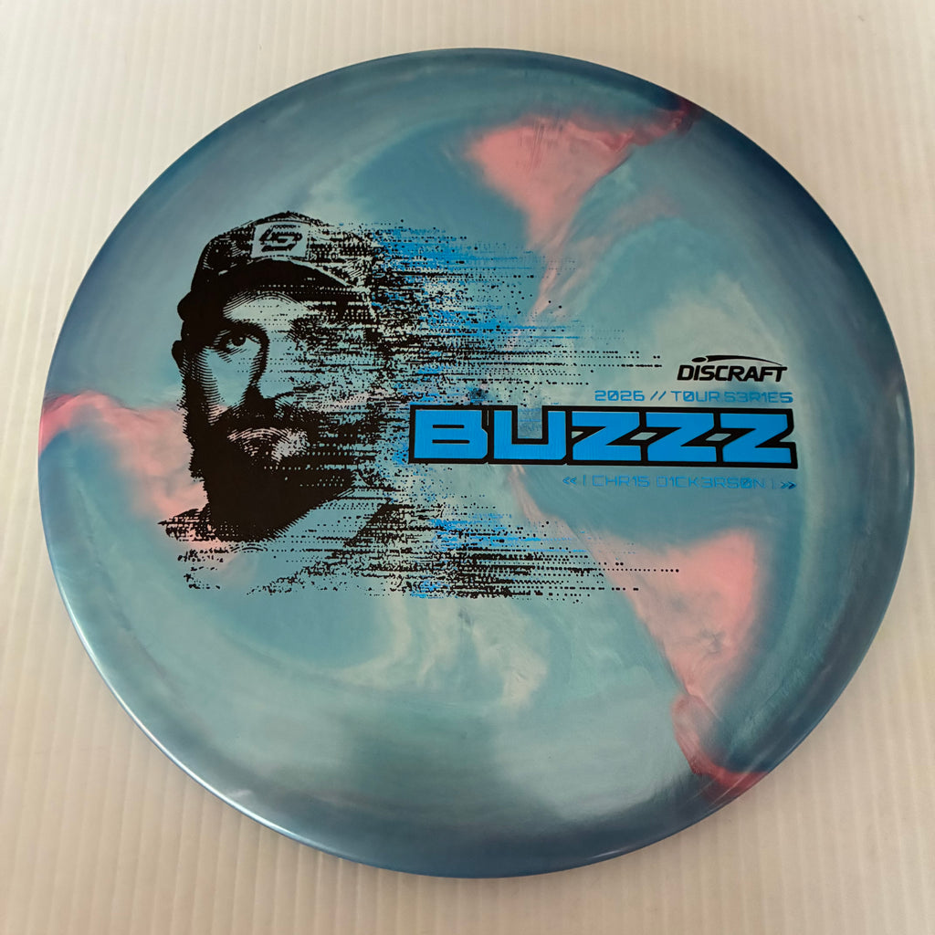 Discraft 2026 Chris Dickerson Tour Series Swirl Ti/BigZ Blend Buzzz 5/4/-1/1