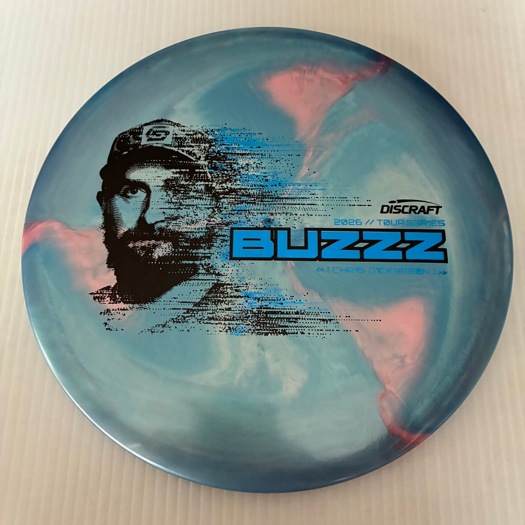 Discraft 2026 Chris Dickerson Tour Series Swirl Ti/BigZ Blend Buzzz 5/4/-1/1
